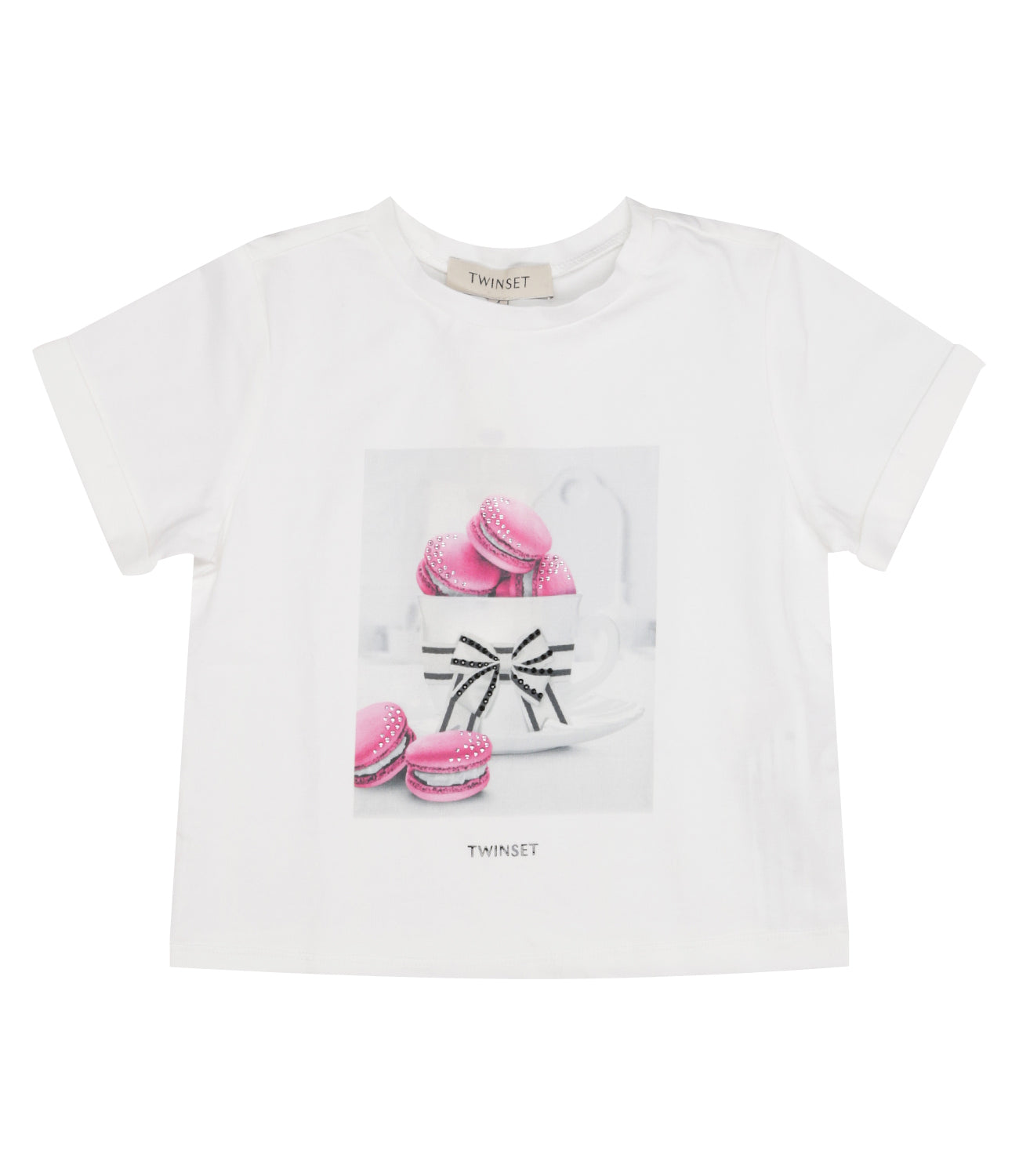 Twinset Kids | T-Shirt St Cup Of Tea Bianco