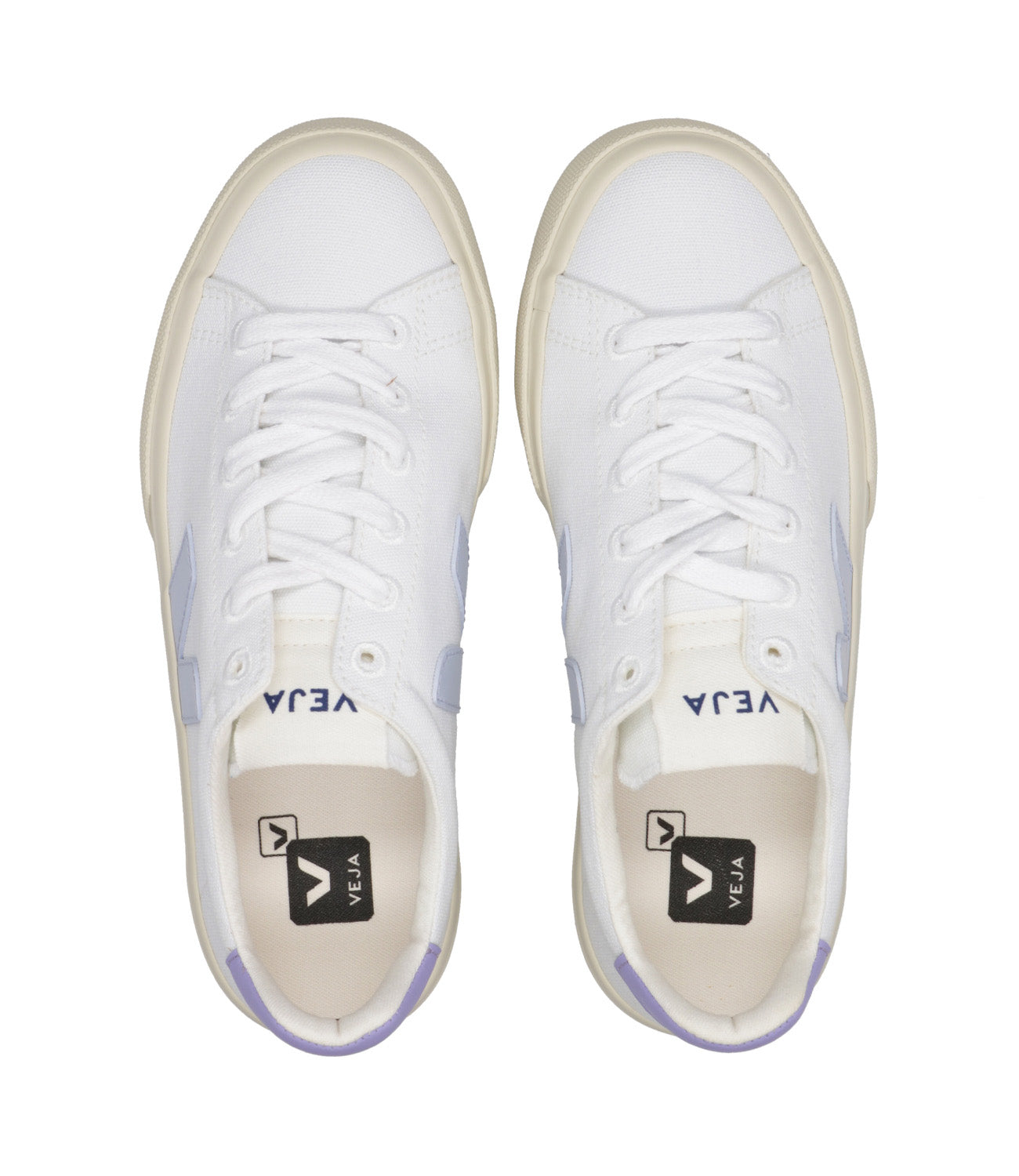 Veja | Sneakers Campo Canvas Bianco e Lavanda