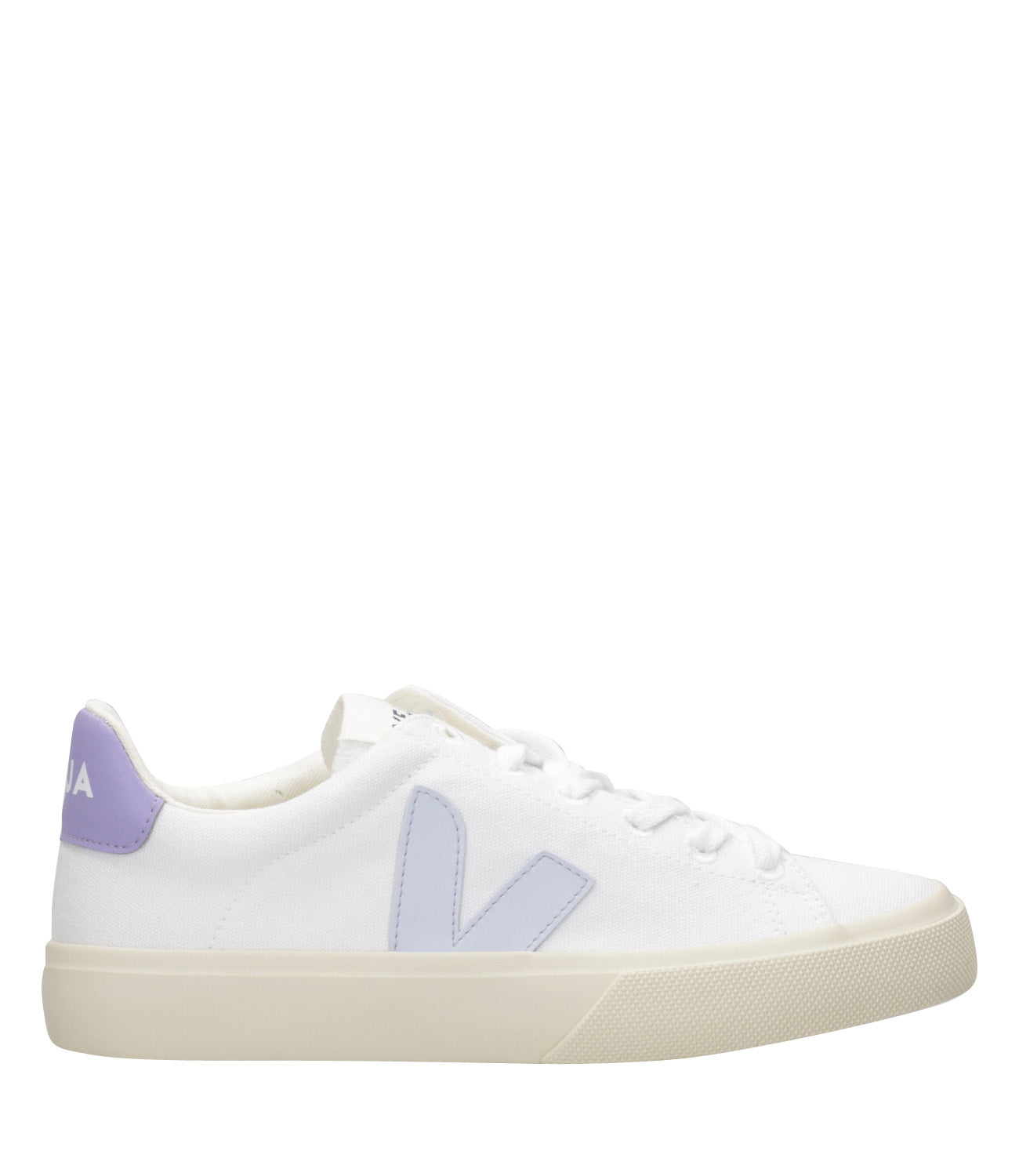 Veja | Sneakers Campo Canvas Bianco e Lavanda