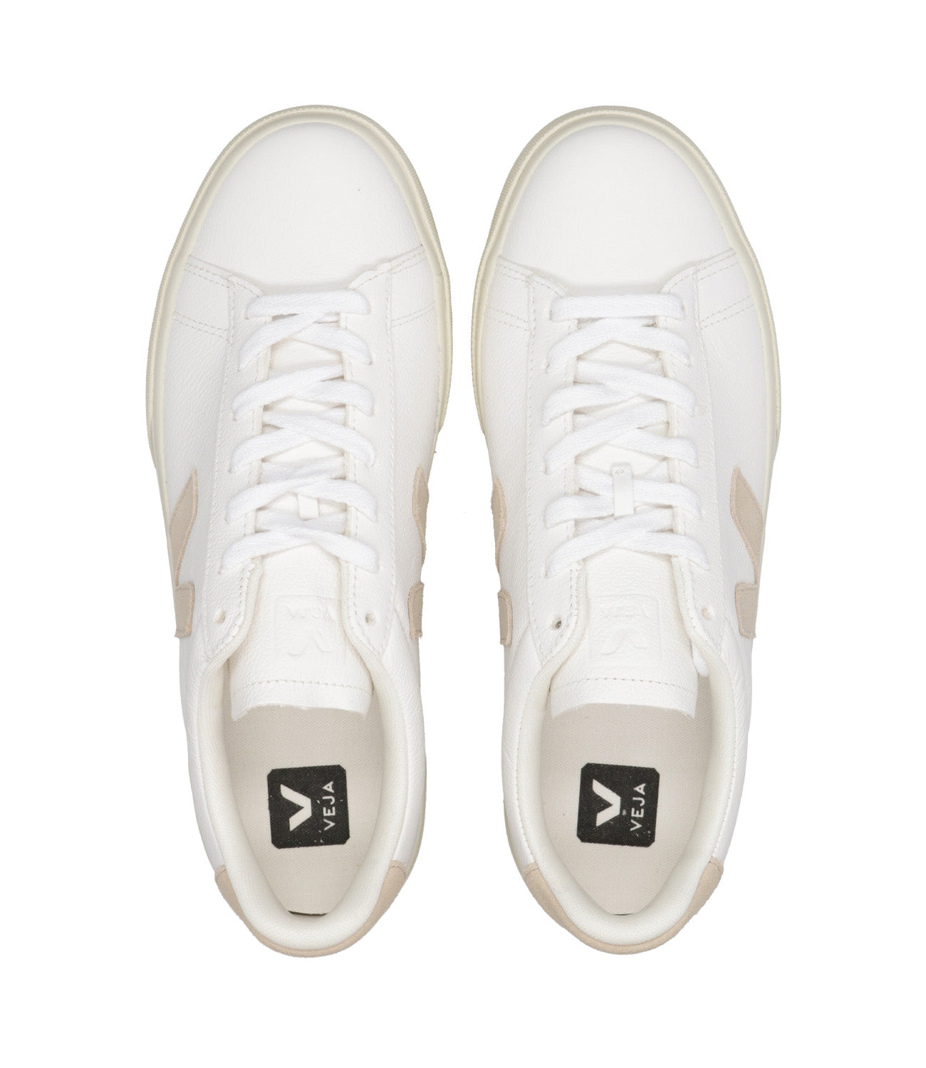 Veja | Sneakers Campo Chromefree Bianco e Mandorla