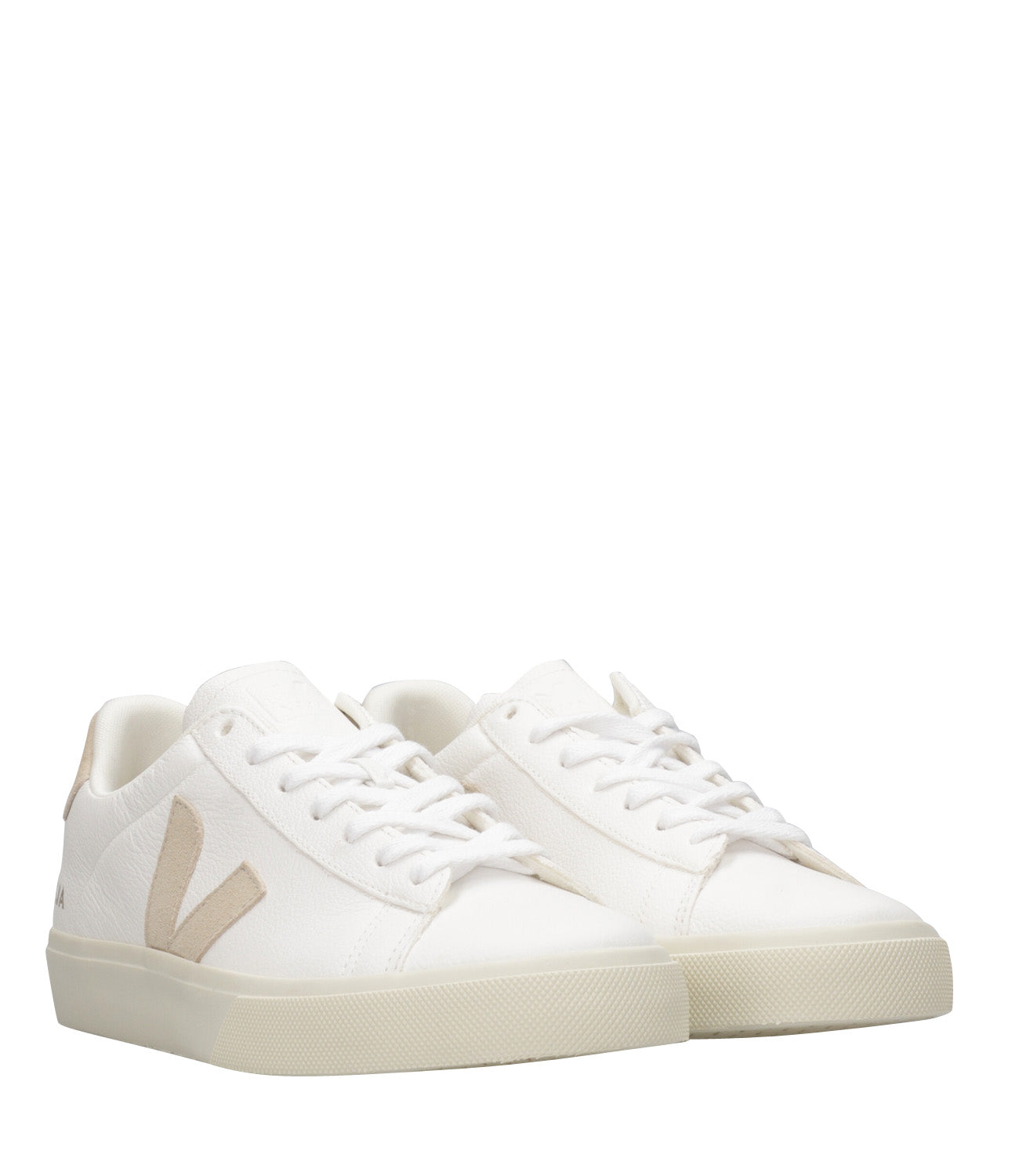 Veja | Sneakers Campo Chromefree Bianco e Mandorla