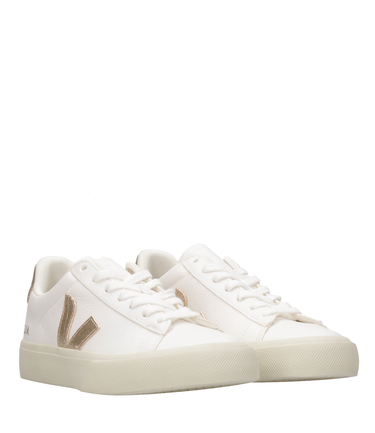 Veja | Sneakers Campo Chromefree Bianco e Platino