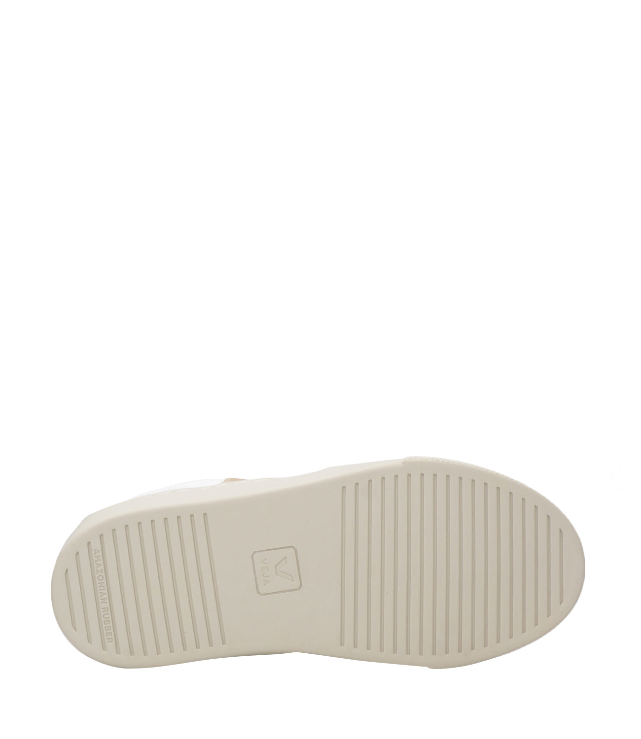 Veja Kids | Sneakers V-10 Velcro Bianco, Oro e Argento