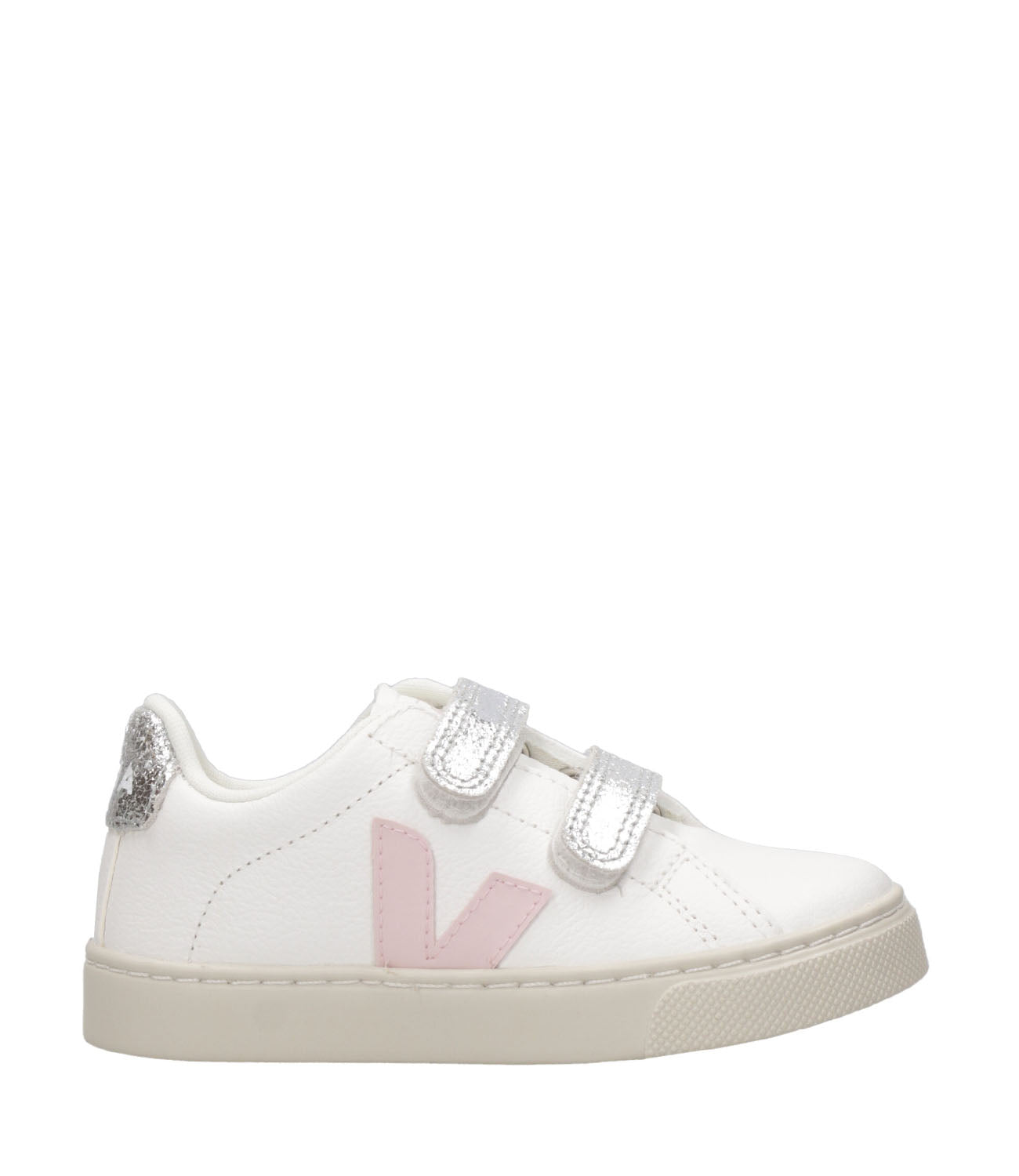 Veja Kids | Sneakers Chromefree Bianco e Rosa