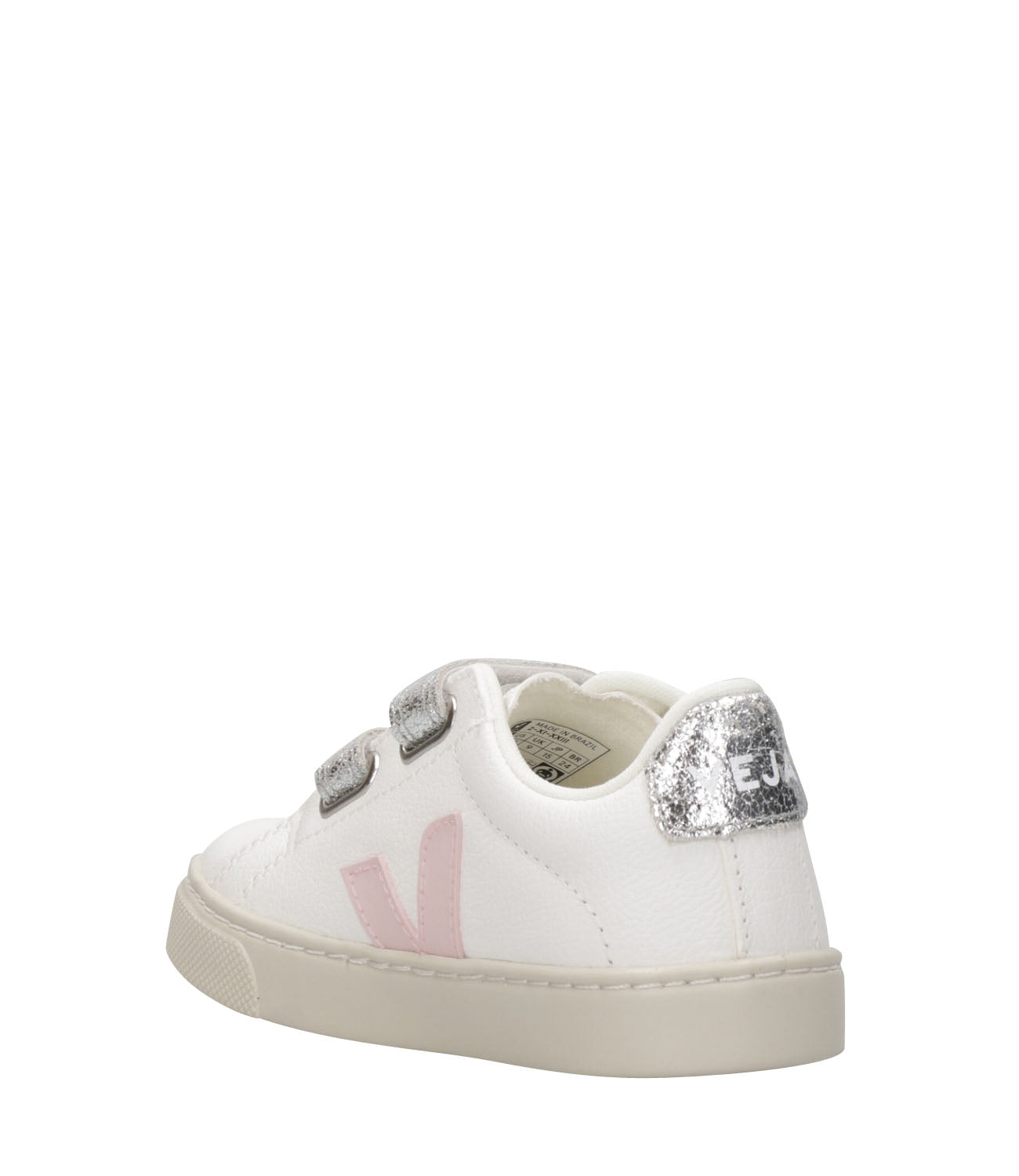 Veja Kids | Chromefree Sneakers White and Pink