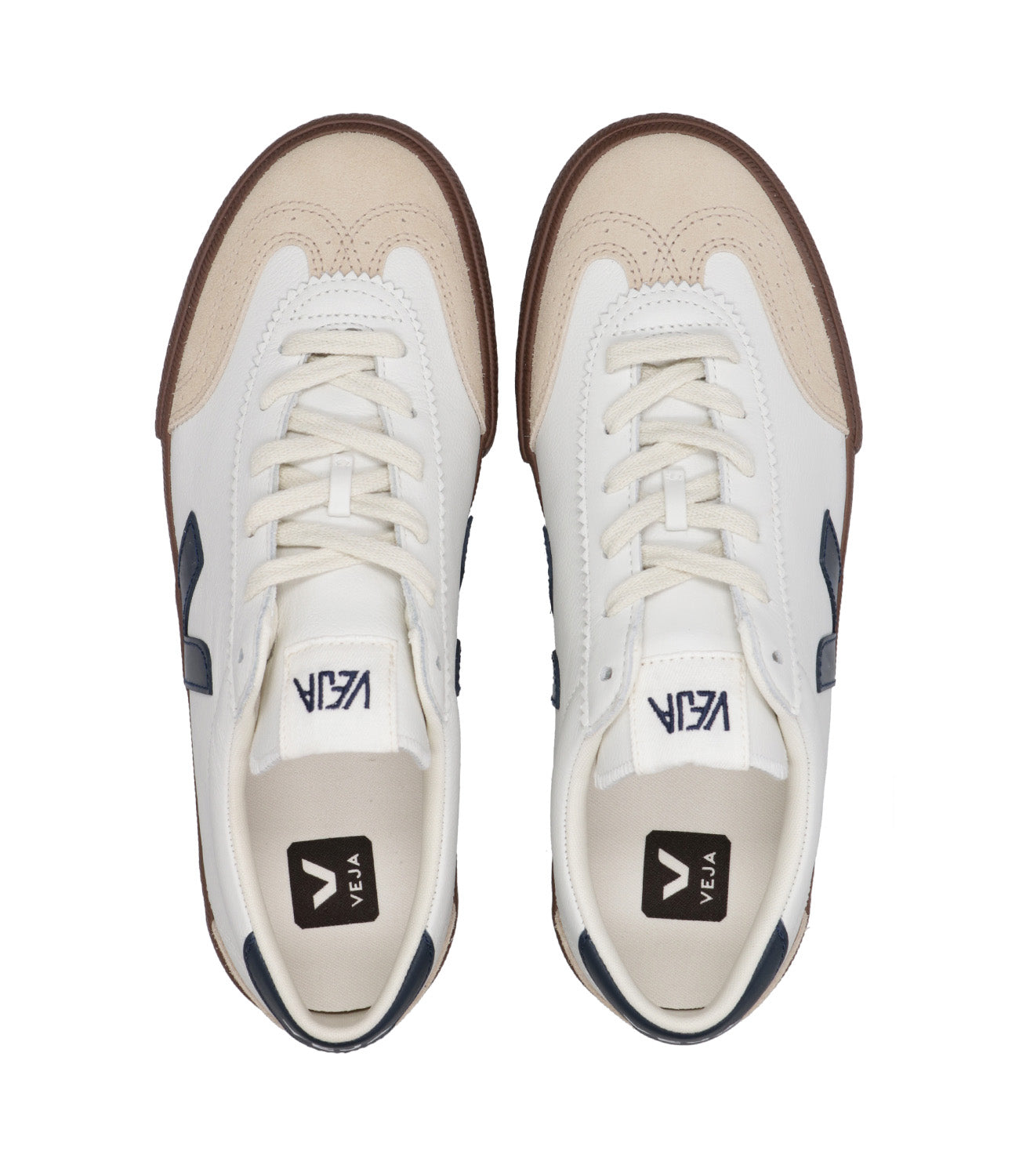 Veja | Sneakers Volley Bianco e Blu Navy