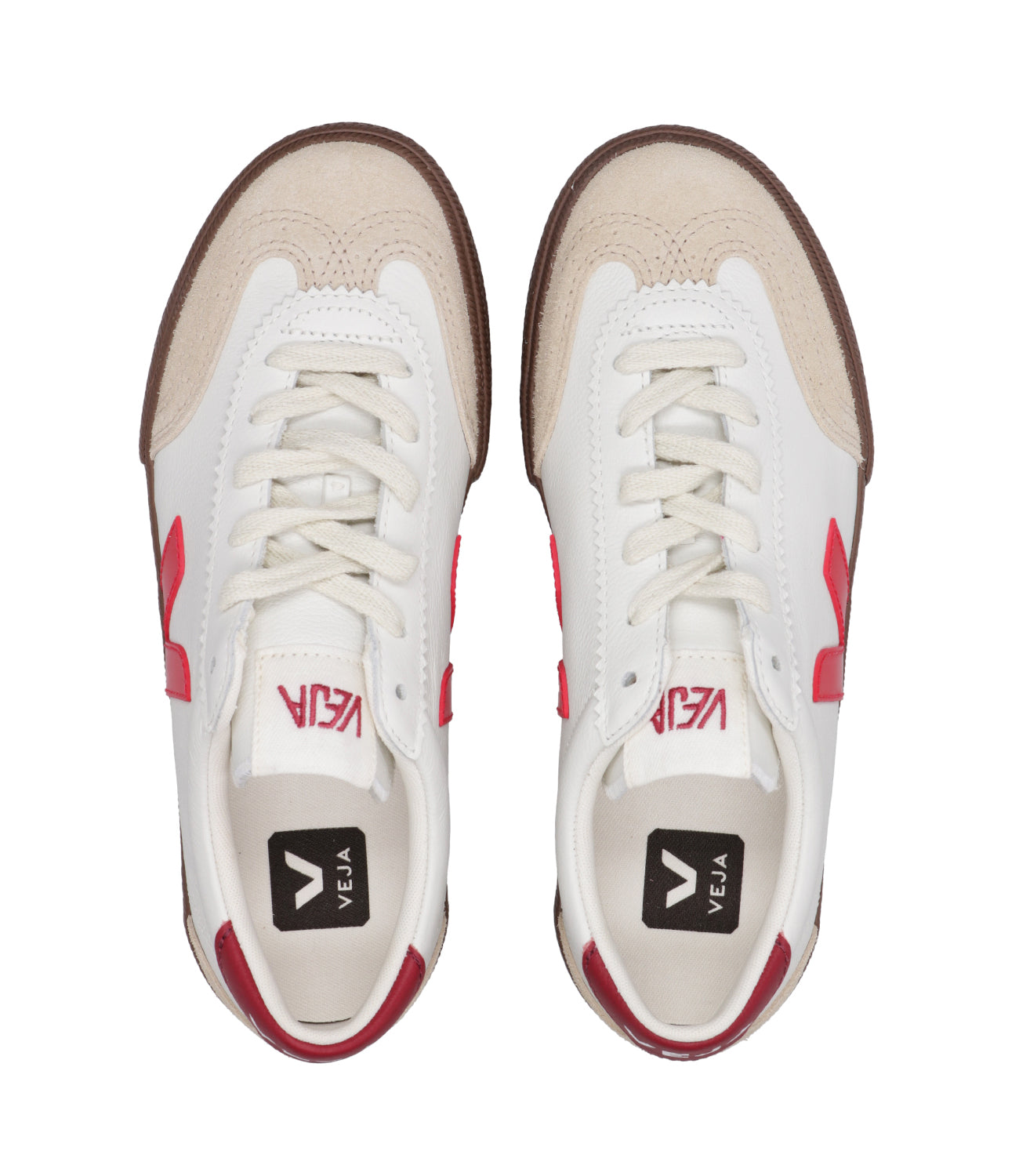 Veja | Volley Sneakers White and Bordeaux