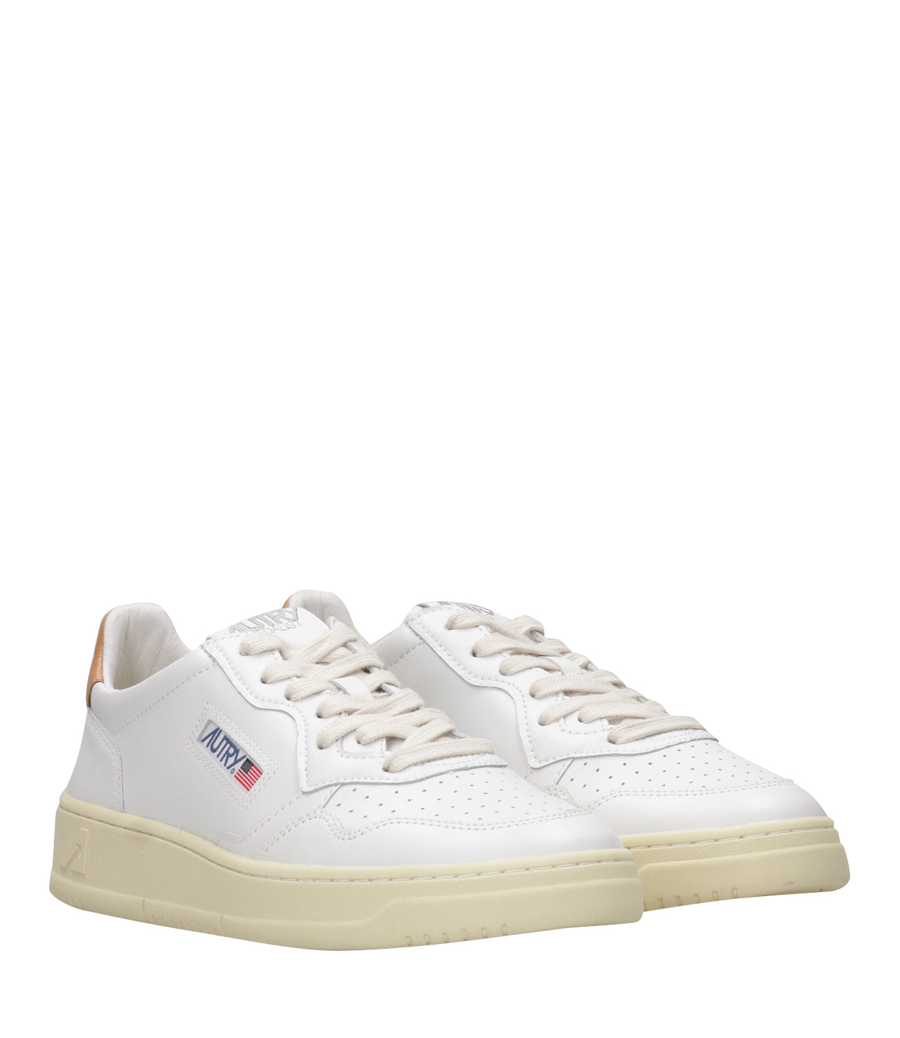 Autry | Medalist Low Man Sneakers White and Leather