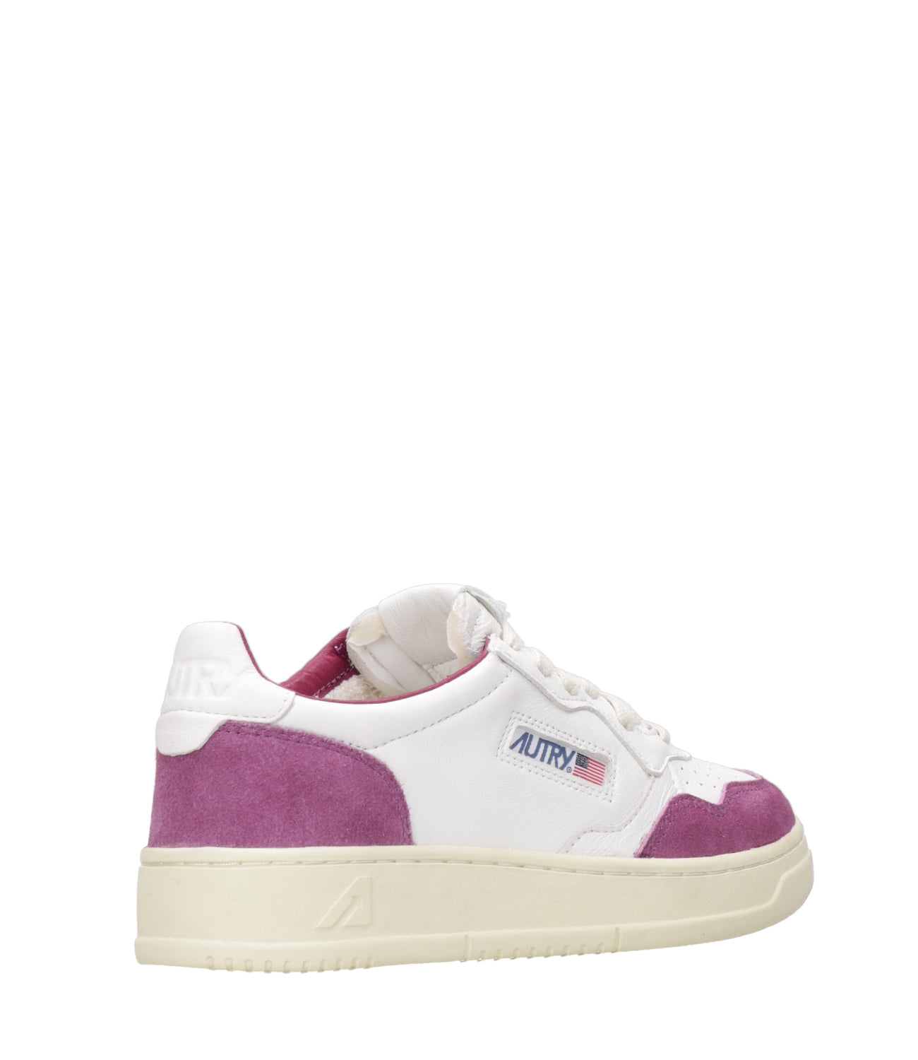 Autry | Sneakers Medalist Low Woman White and Scarlet