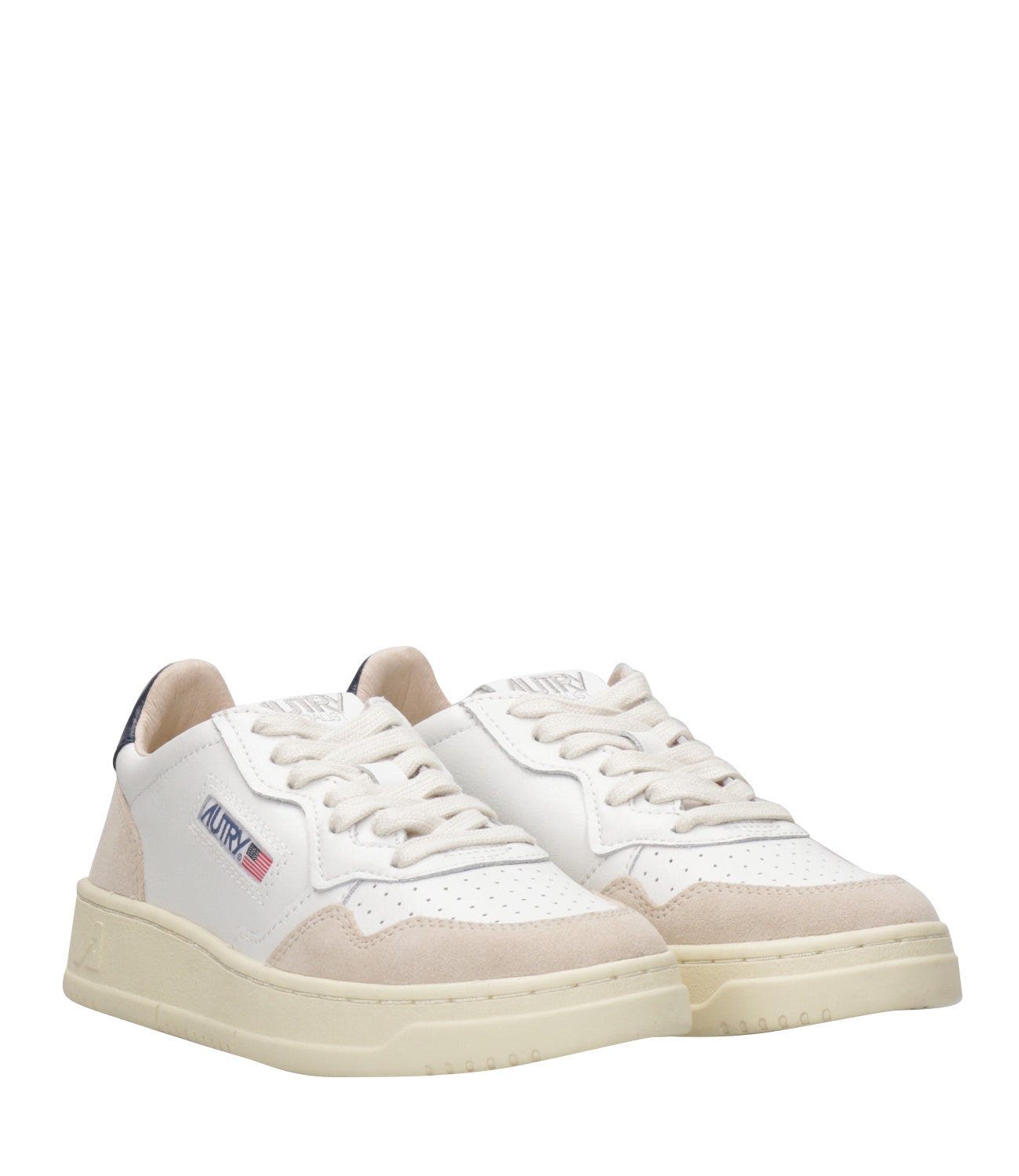 Autry | Sneakers Medalist Low Bianco e Blu