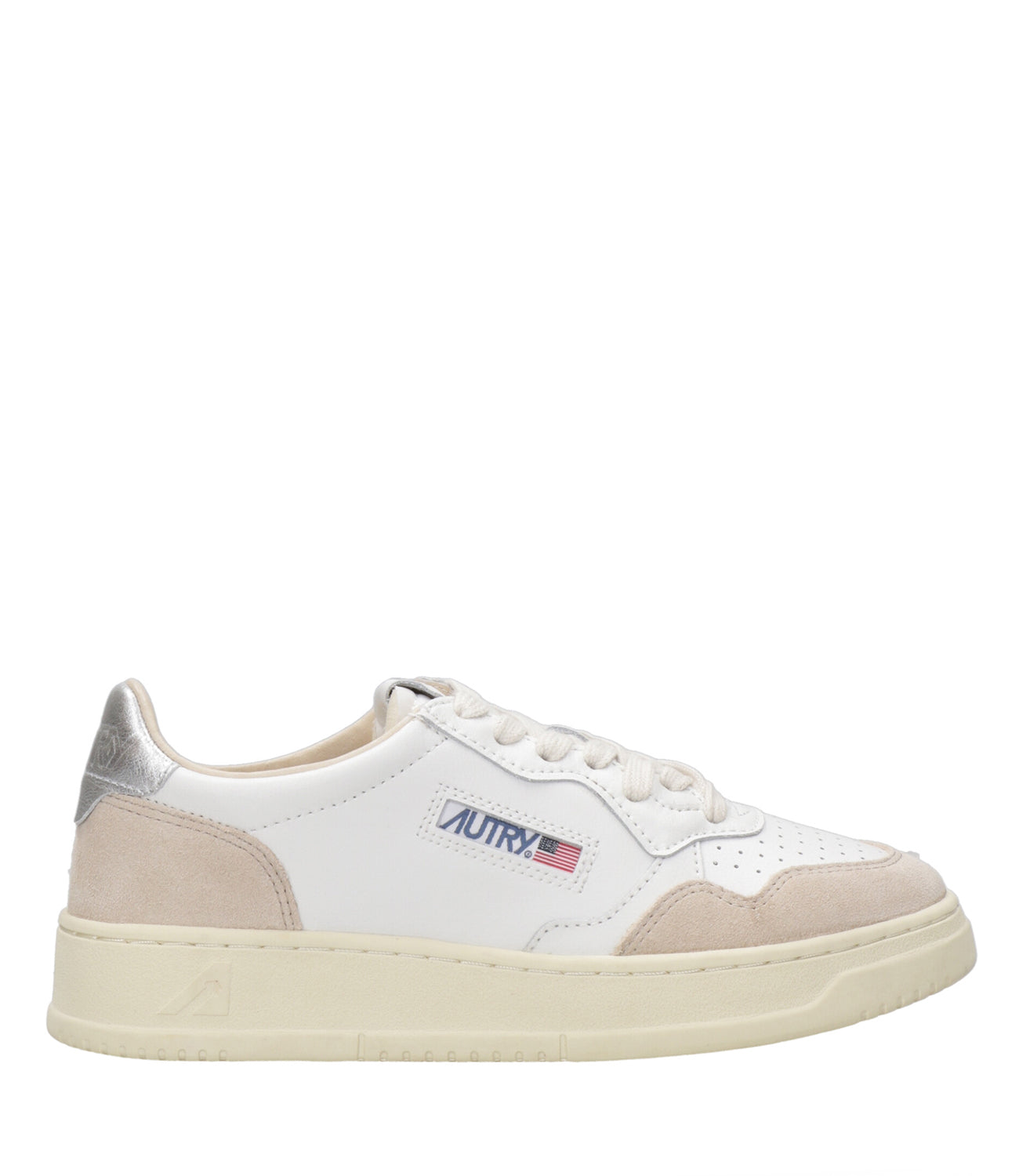 Autry | Sneakers Medalist Low Bianco e Blu