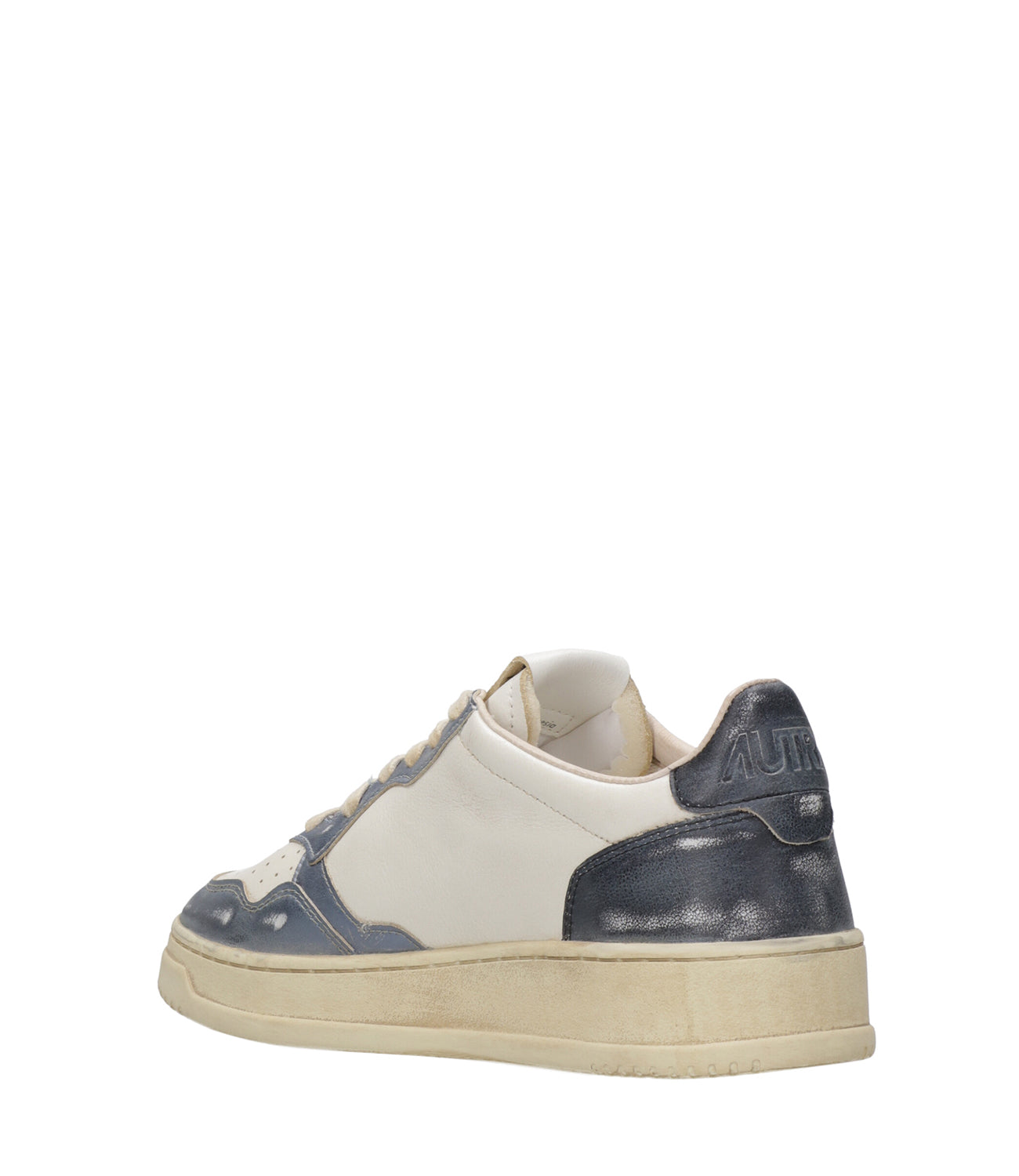 Autry | Sneakers Sup Vint Low Woman Platinum and Purple