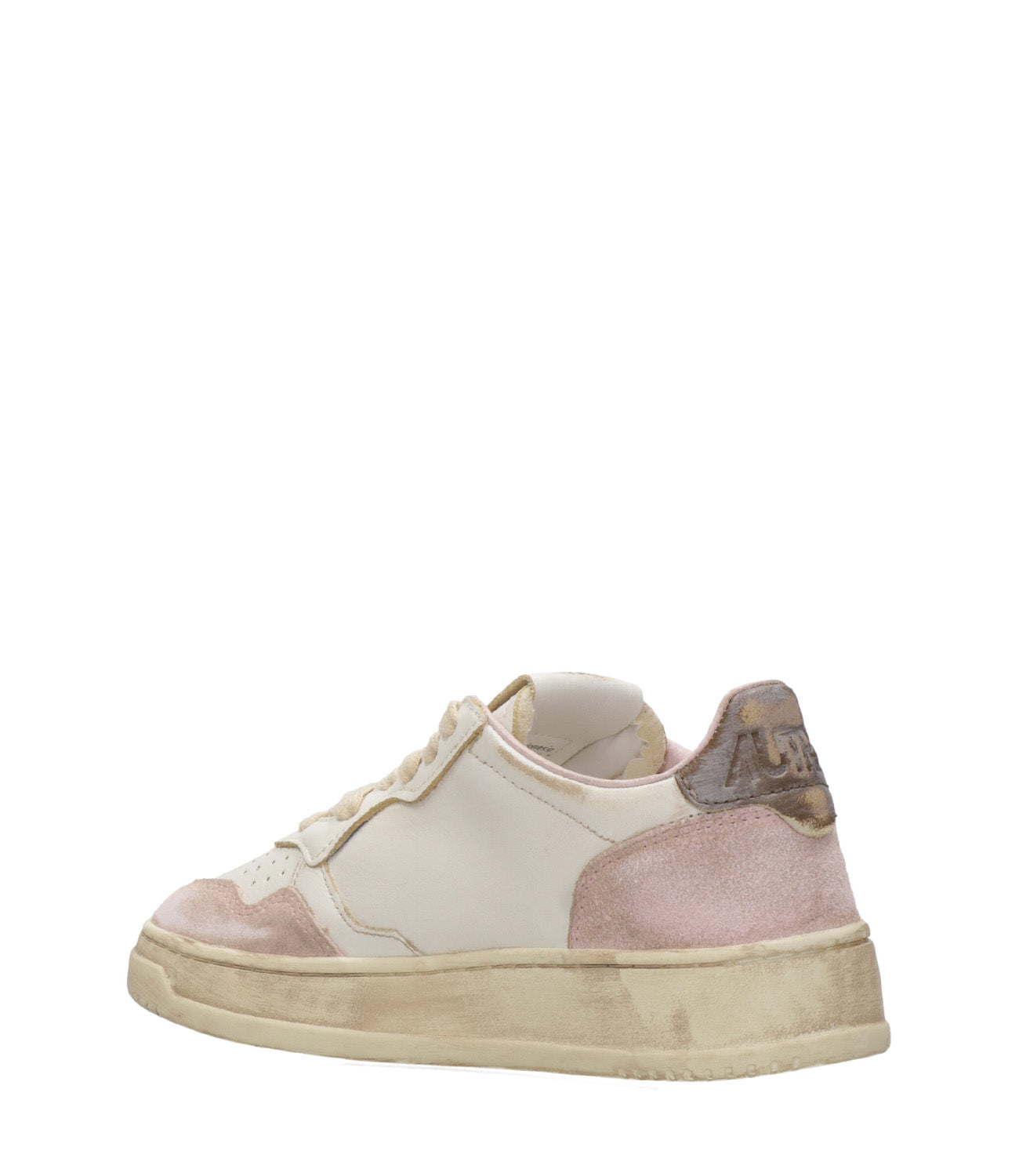 Autry | Sneakers Sup Vint Low Woman Pink and Brown