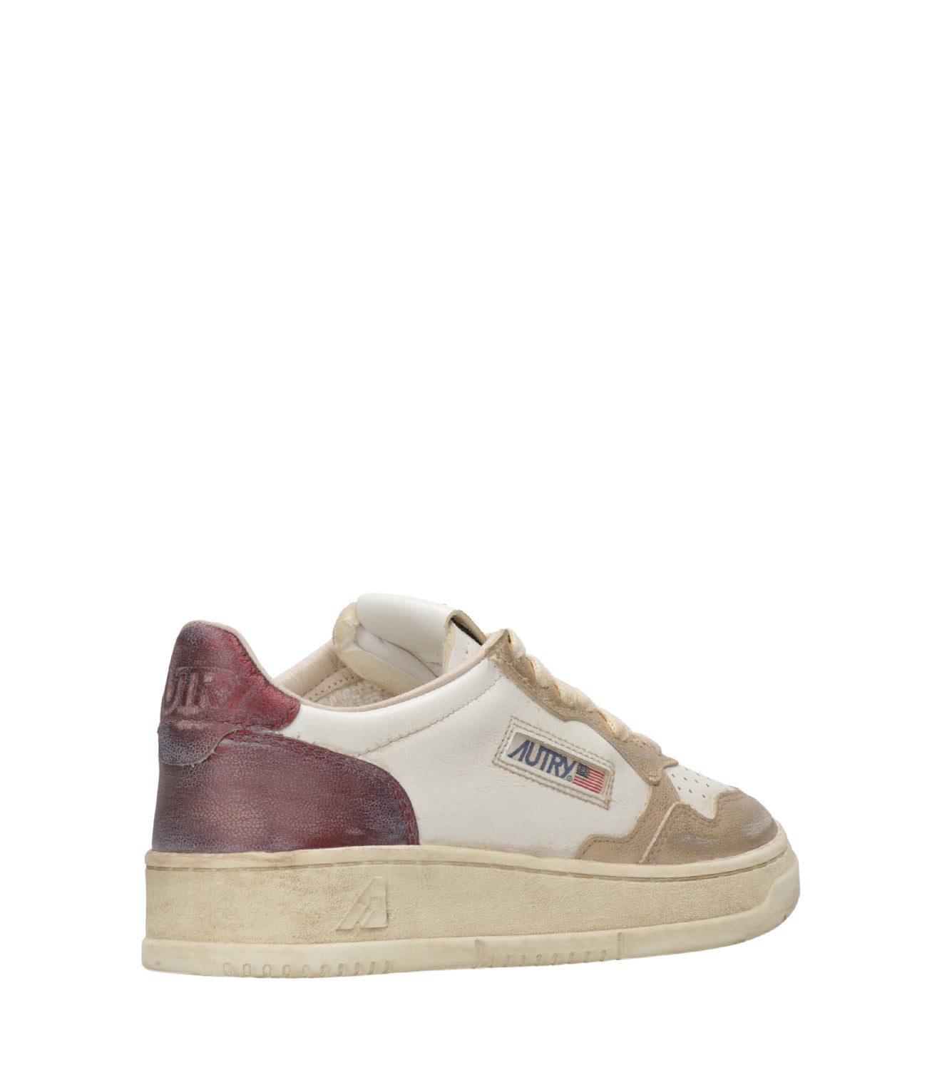 Autry | Sneakers Sup Vint Low Woman Platino e Viola