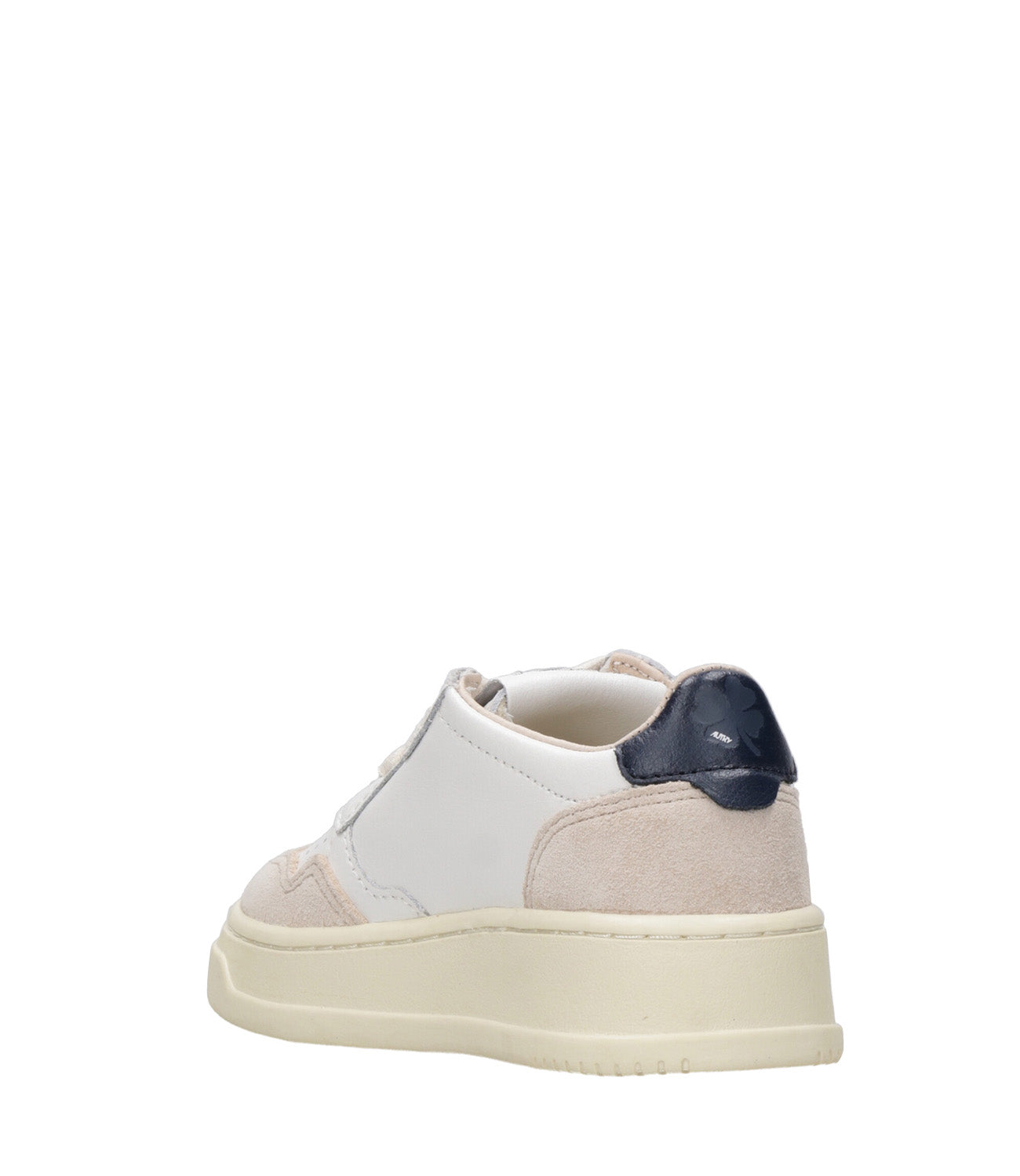 Autry Kids | Medalist Low White and Blue Sneakers