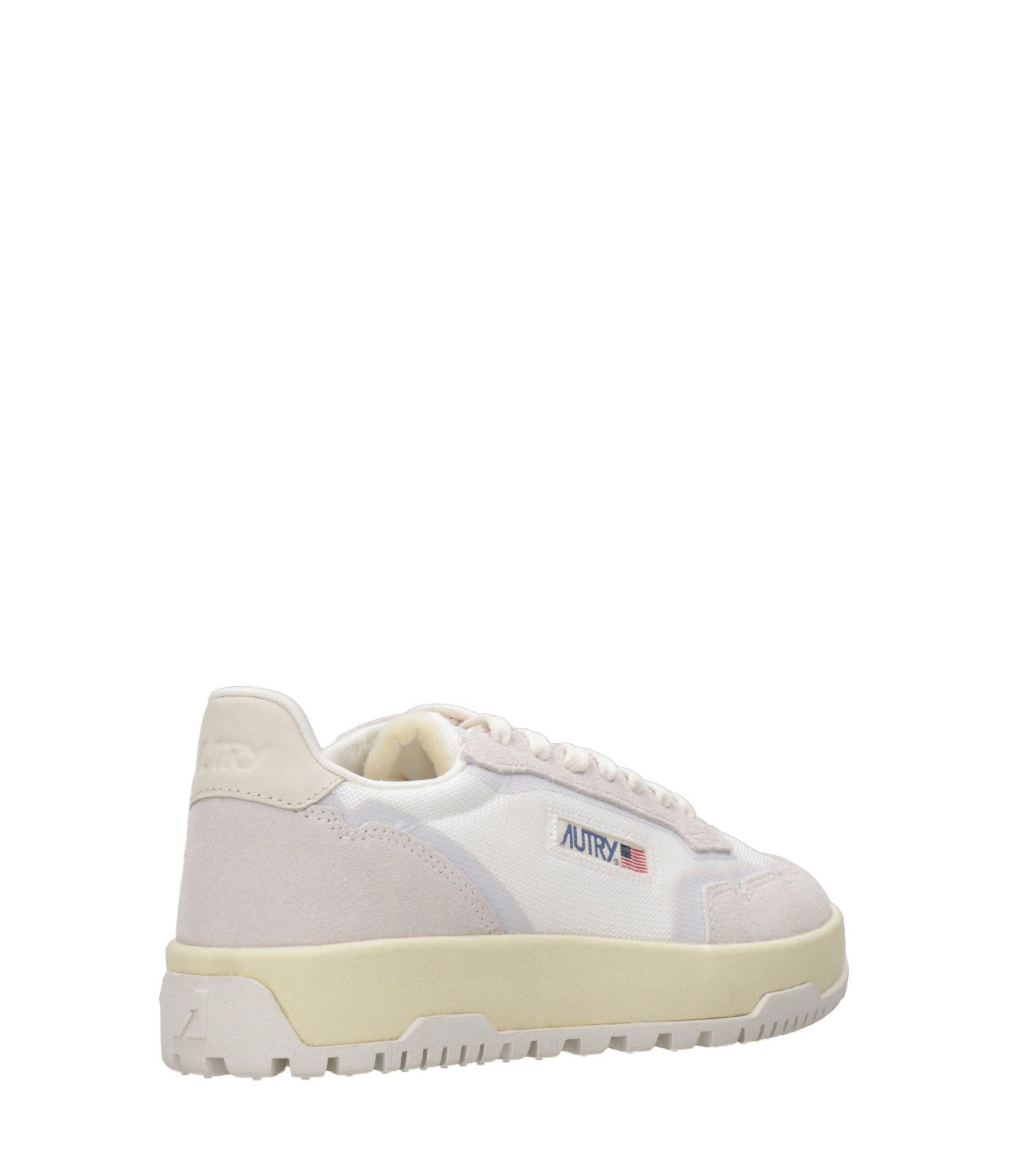 Autry | Sneakers Wildpace Low Bianca e Naturale