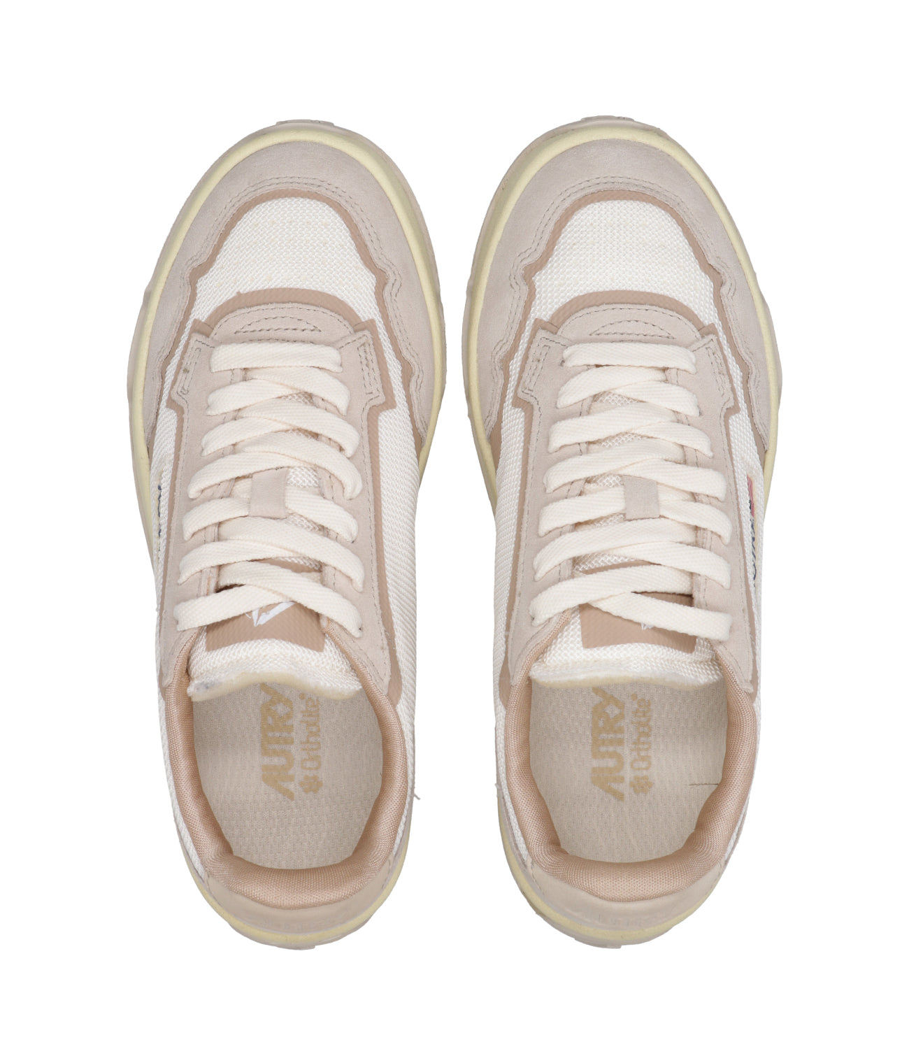 Autry | Sneakers Wildpace Low Beige e Cammello