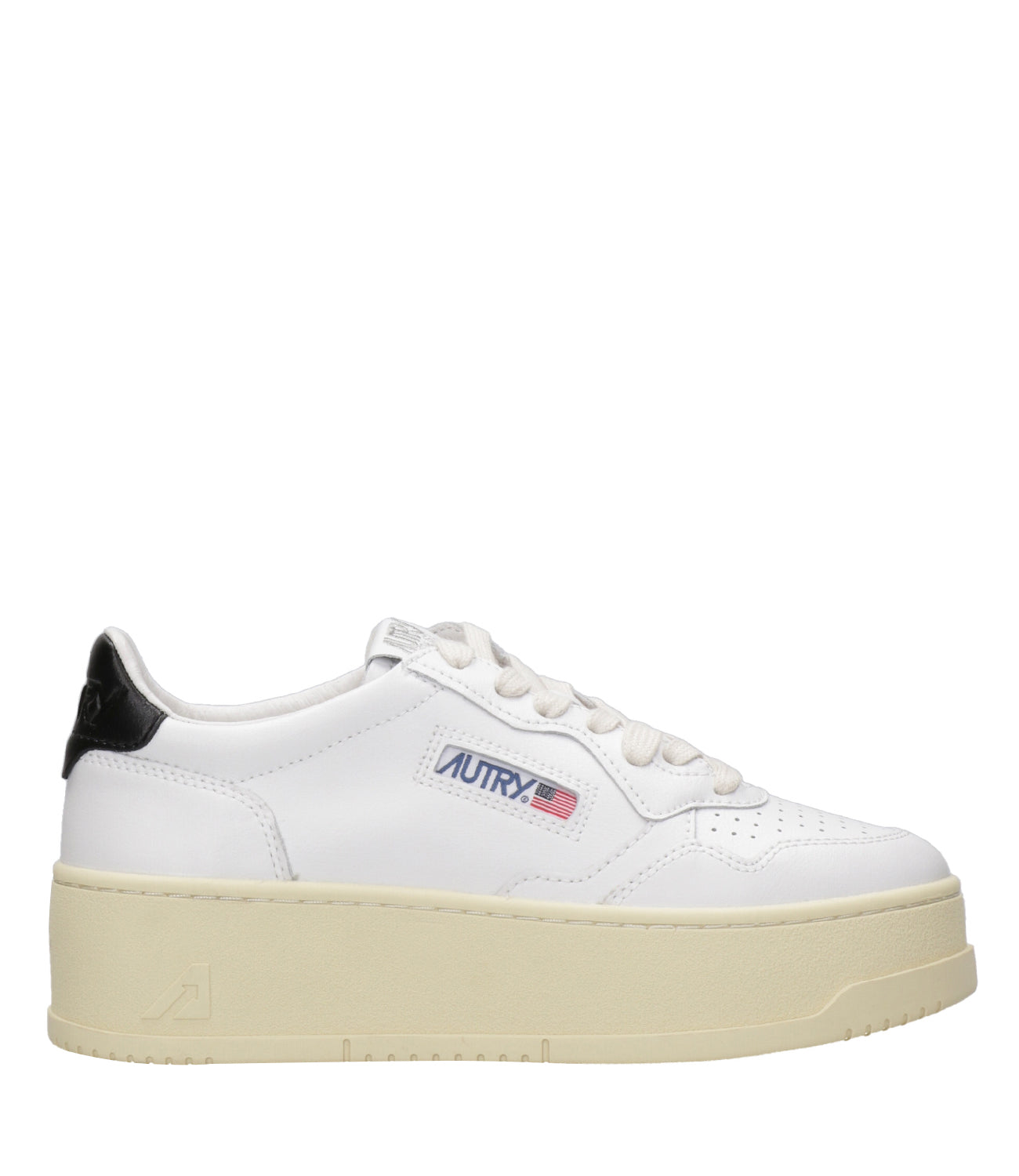 Autry | Sneakers Platform Low Woman White and Black