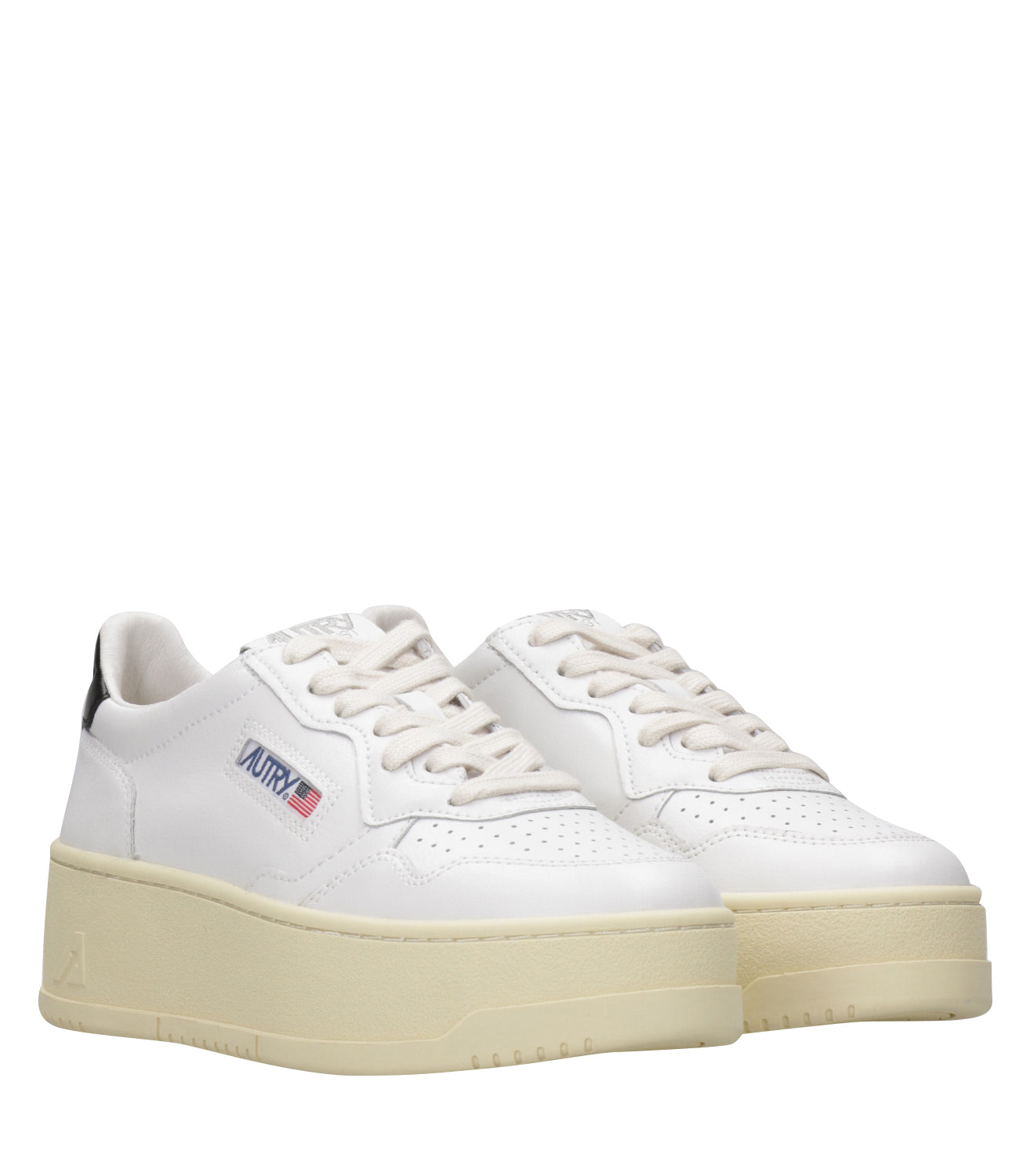 Autry | Sneakers Platform Low Woman White and Black