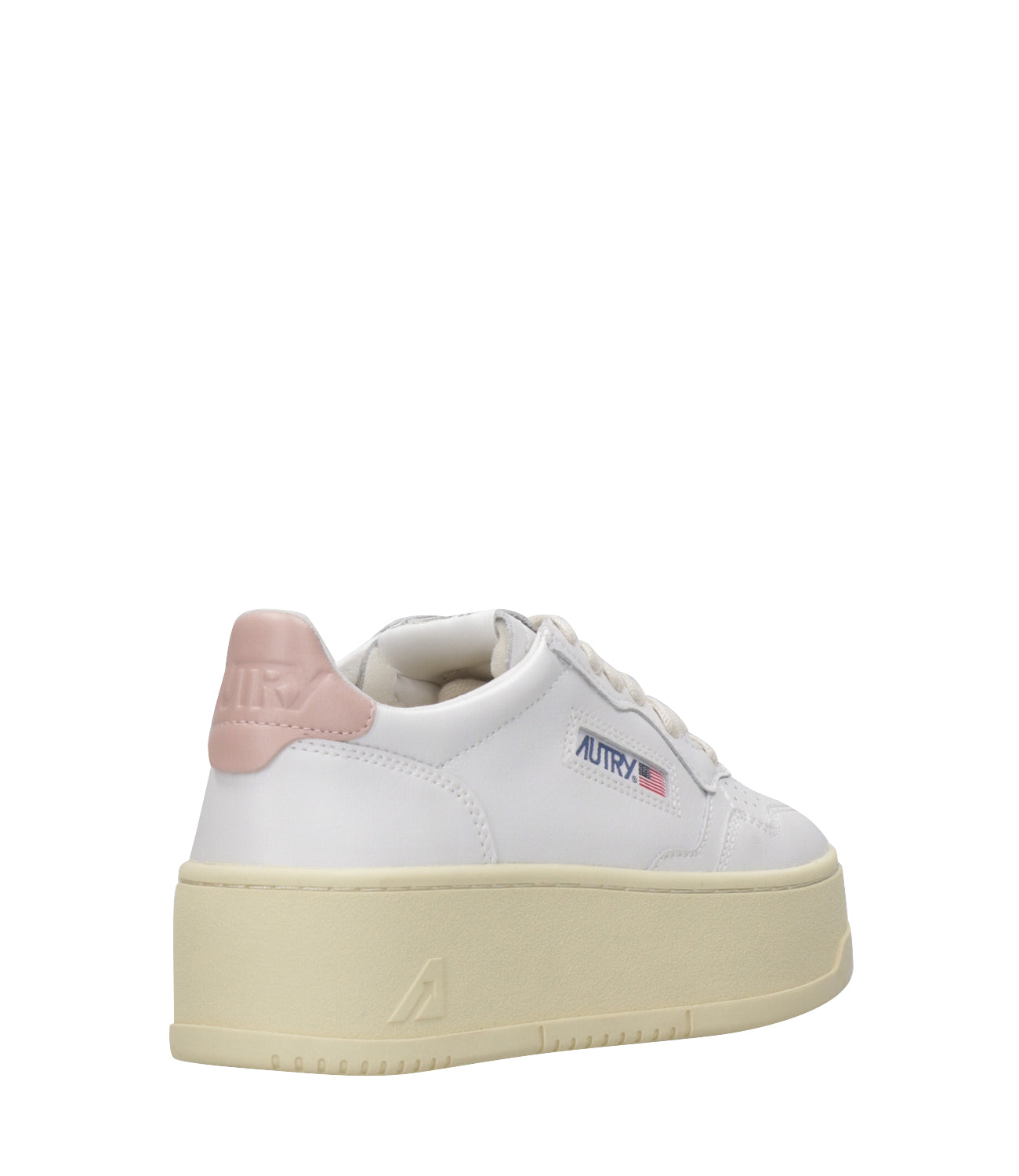 Autry | Sneakers Platform Low Woman White and Pink