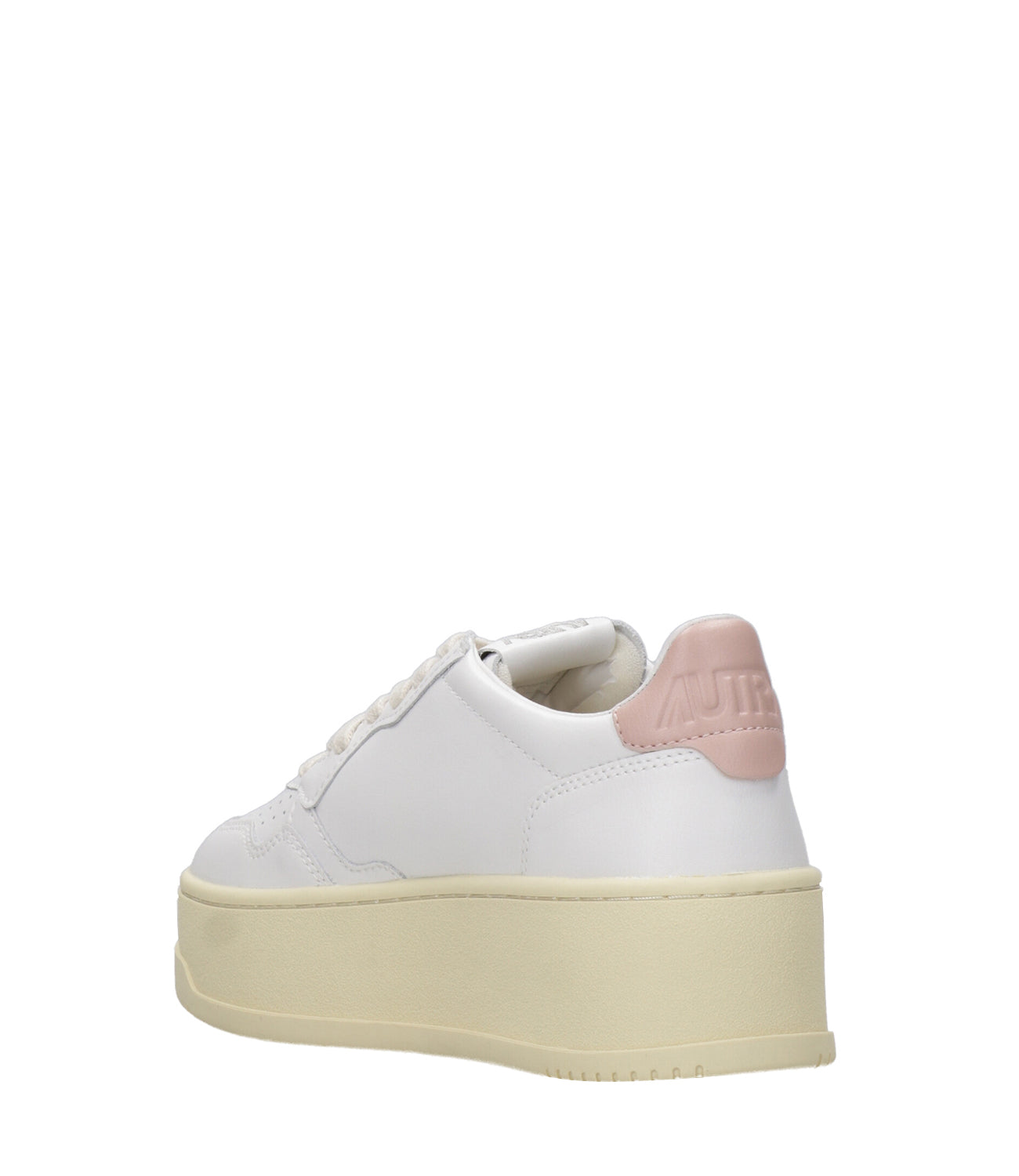 Autry | Sneakers Platform Low Woman White and Pink