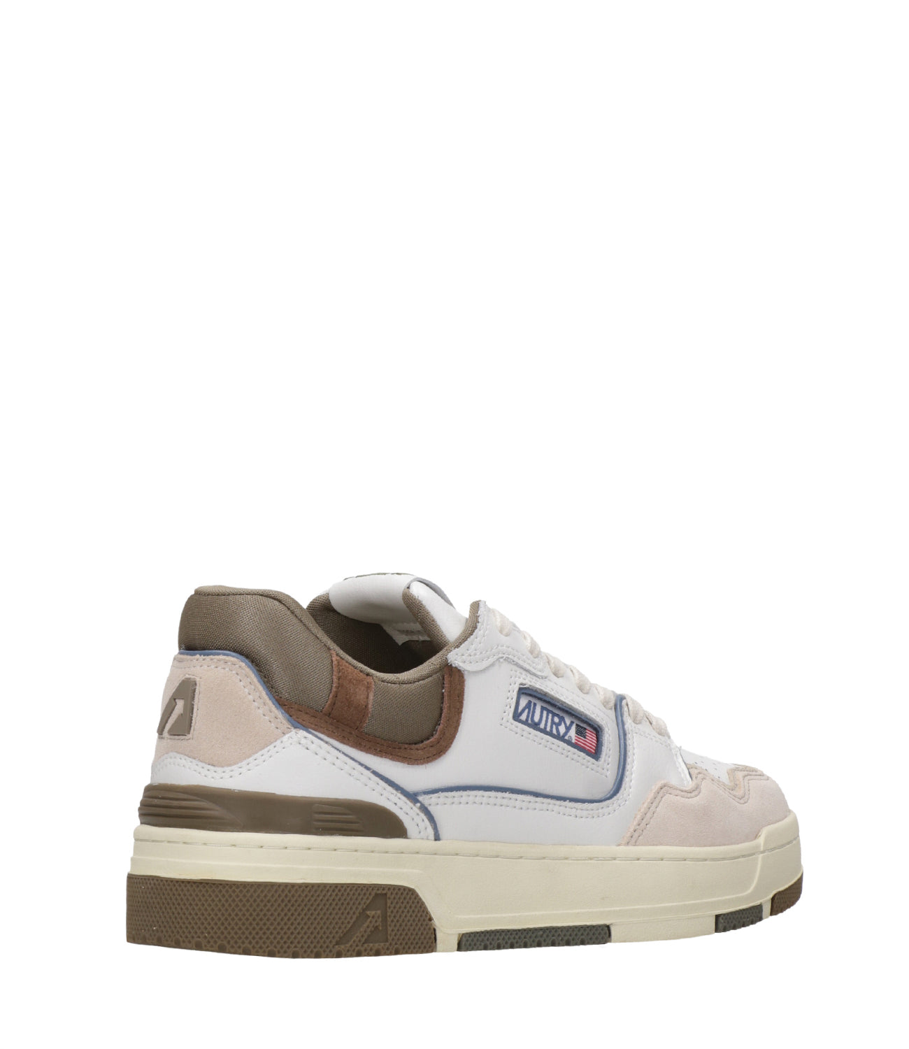 Autry | Sneakers CLC Low Man Bianca e Tabacco