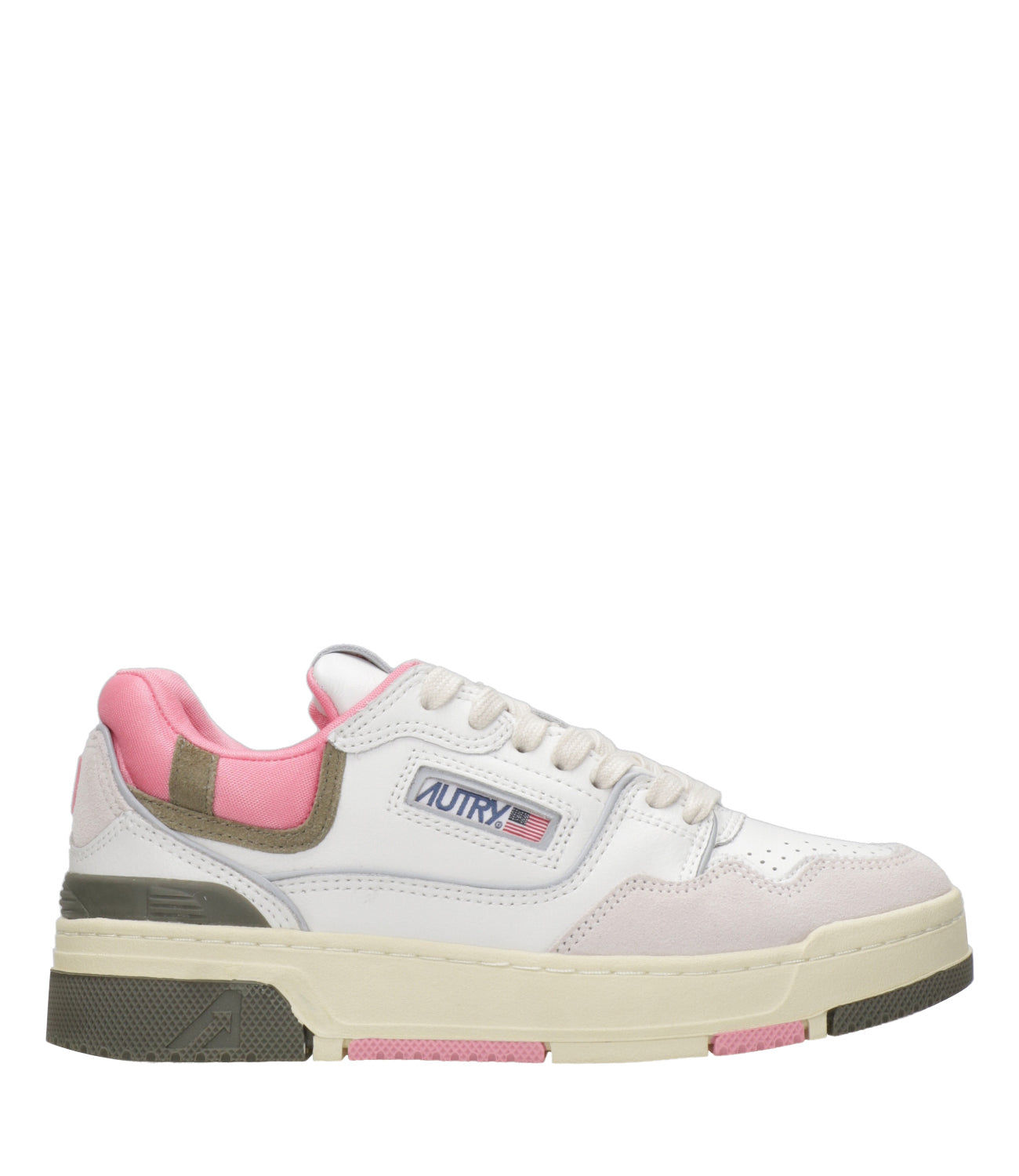 Autry | Sneakers CLC Low Woman Bianca e Rosa