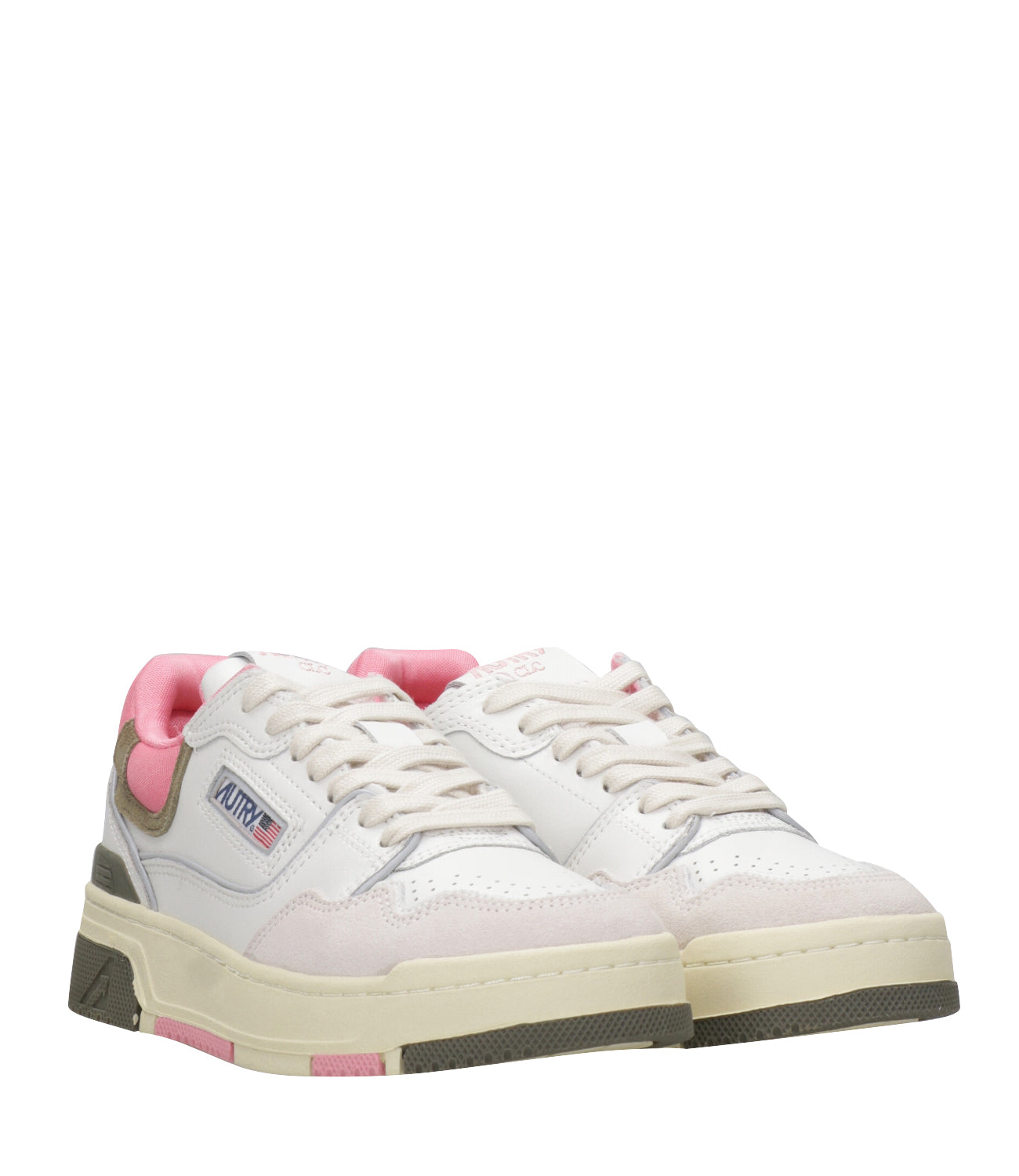 Autry | Sneakers CLC Low Woman Bianca e Rosa