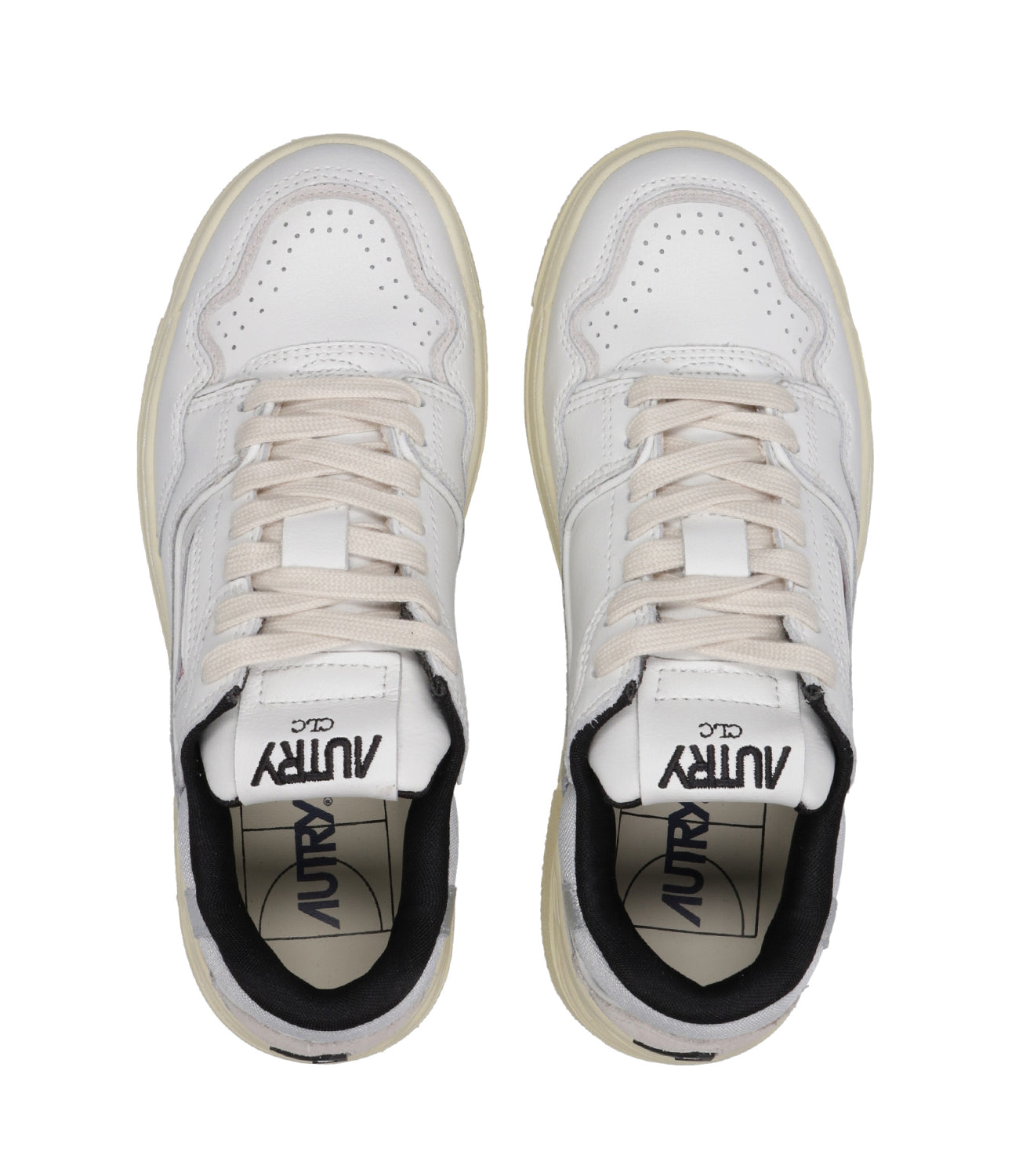 Autry | Sneakers CLC Low Woman White Black and Gray