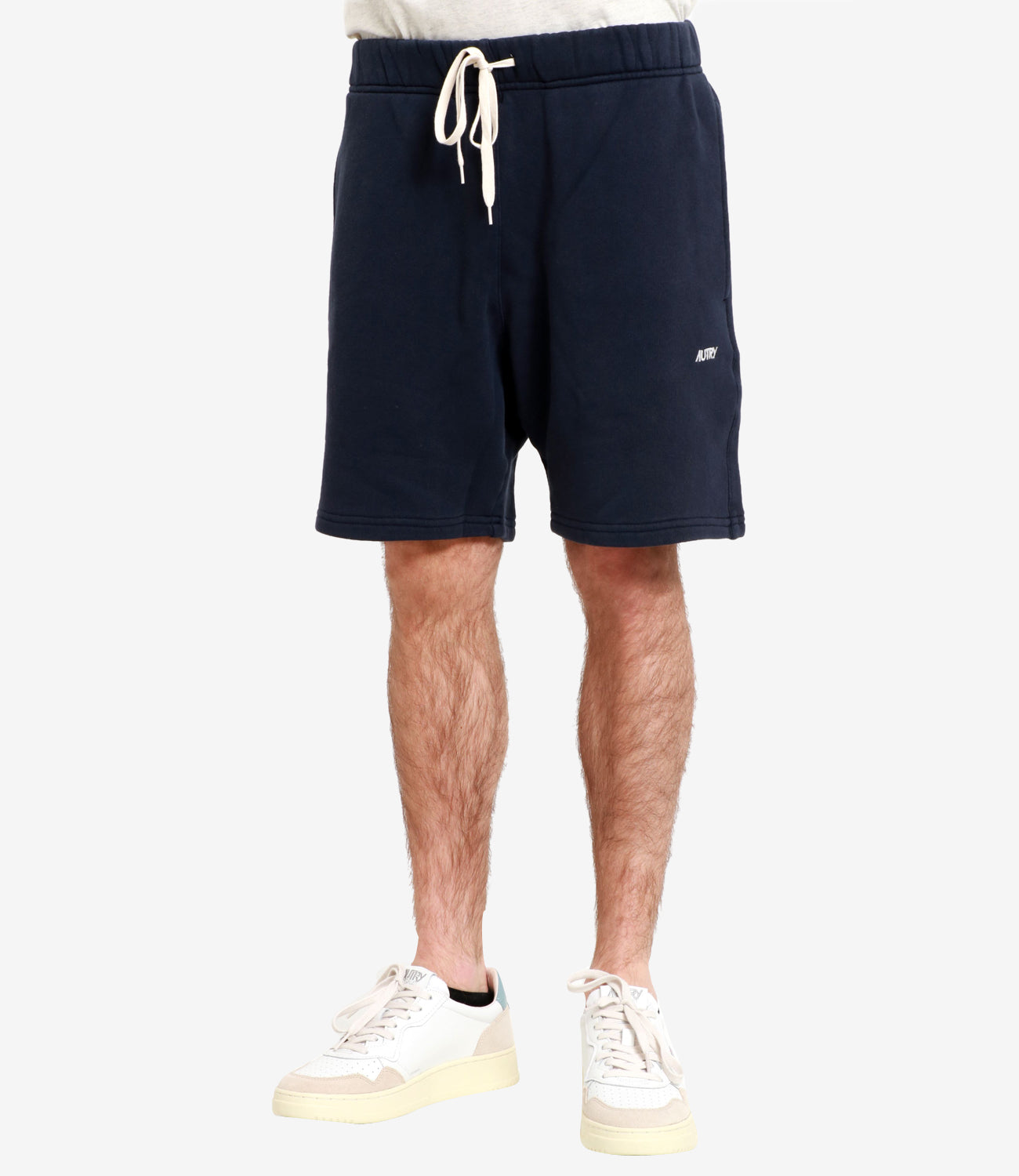 Autry | Navy Blue Sport Bermuda Shorts