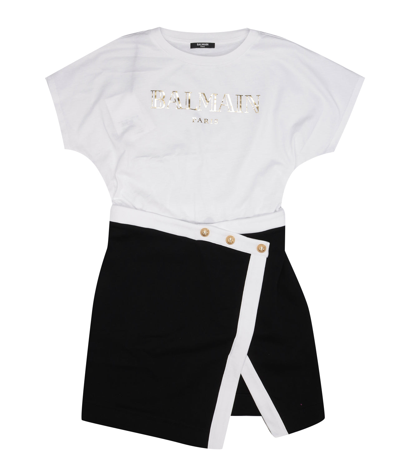 Balmain Kids | Black and White Dress