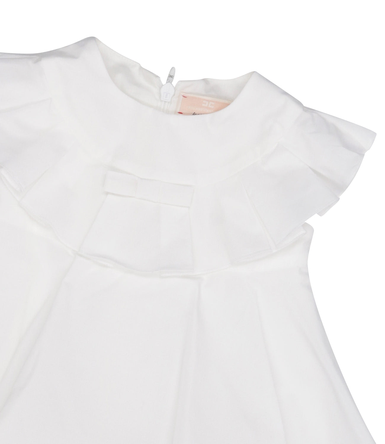 Elisabetta Franchi La Mia Bambina | Cream Dress