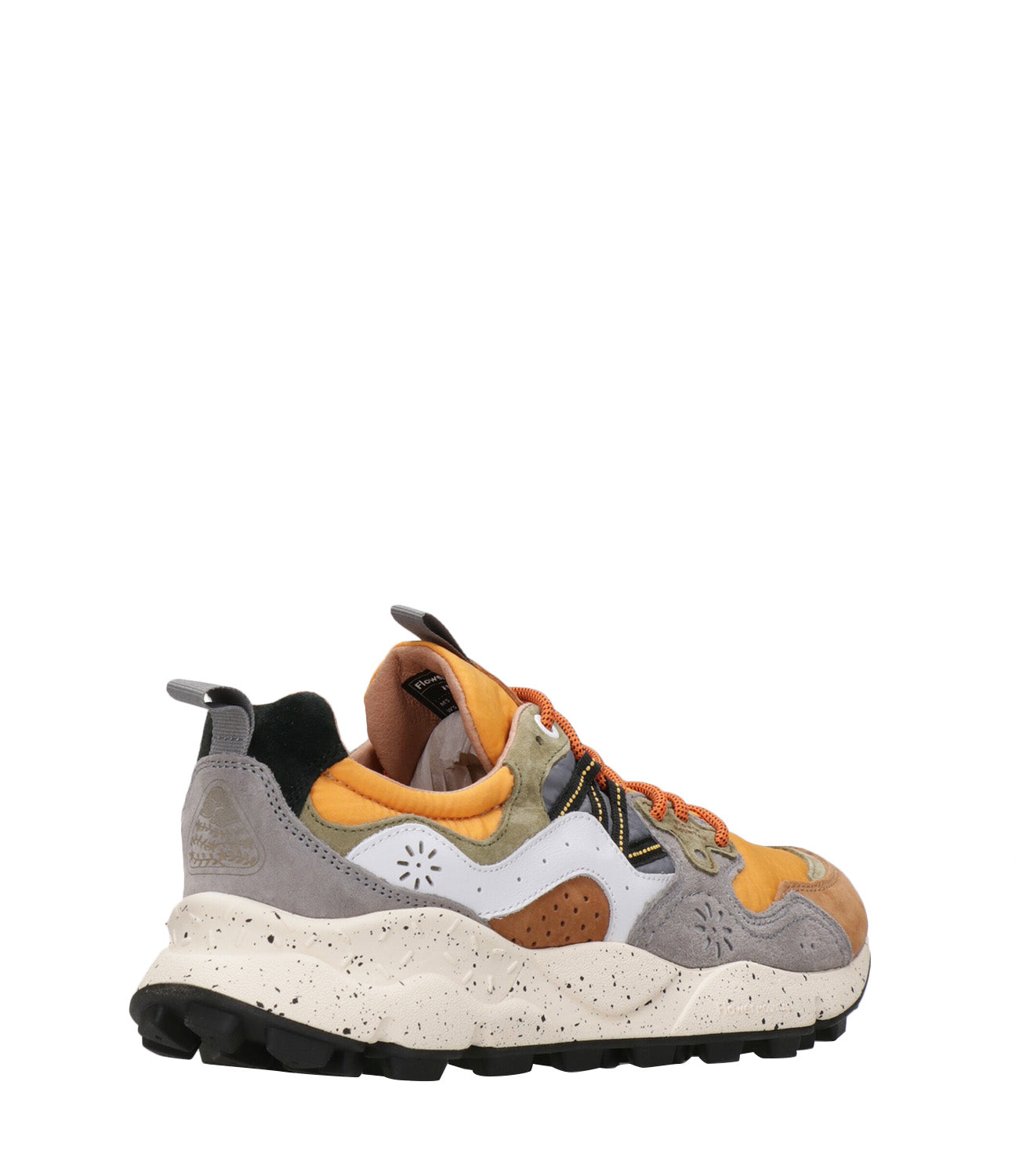 Flower Mountain | Sneakers Yamano 3 Man Marrone e Arancio