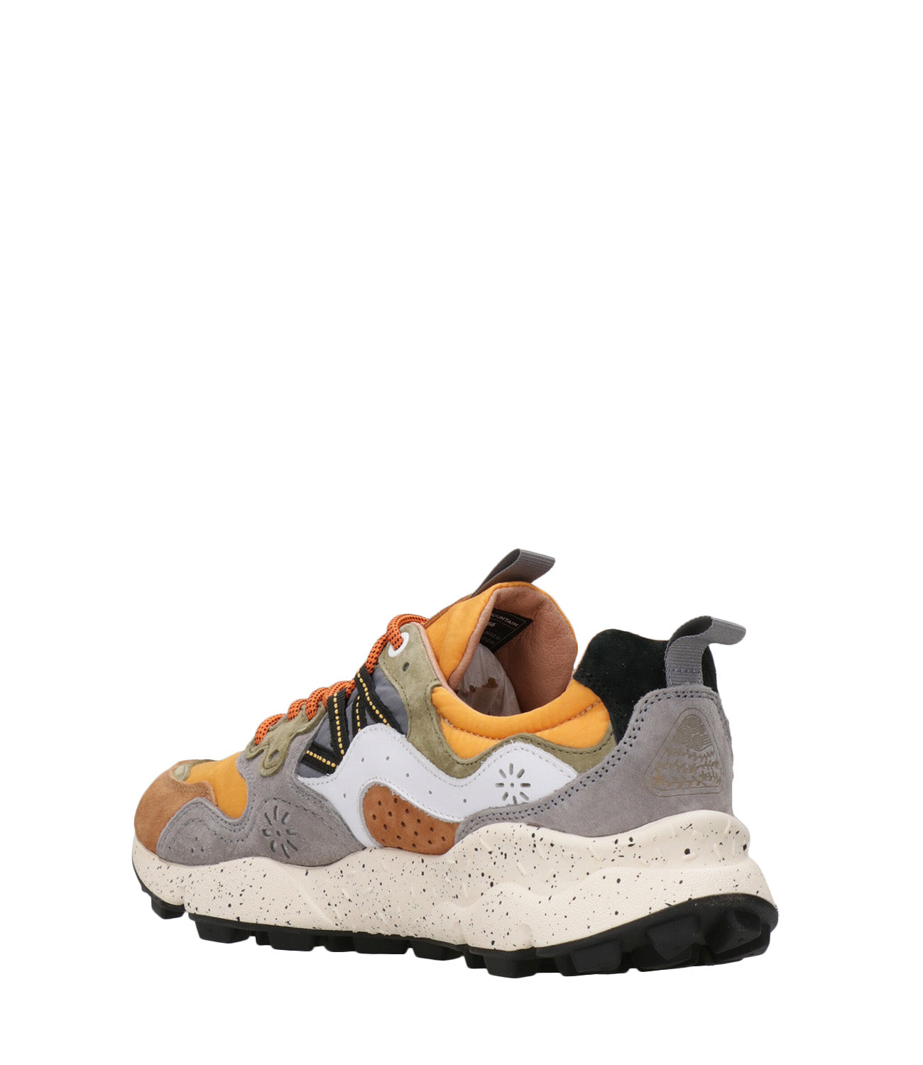 Flower Mountain | Sneakers Yamano 3 Man Marrone e Arancio