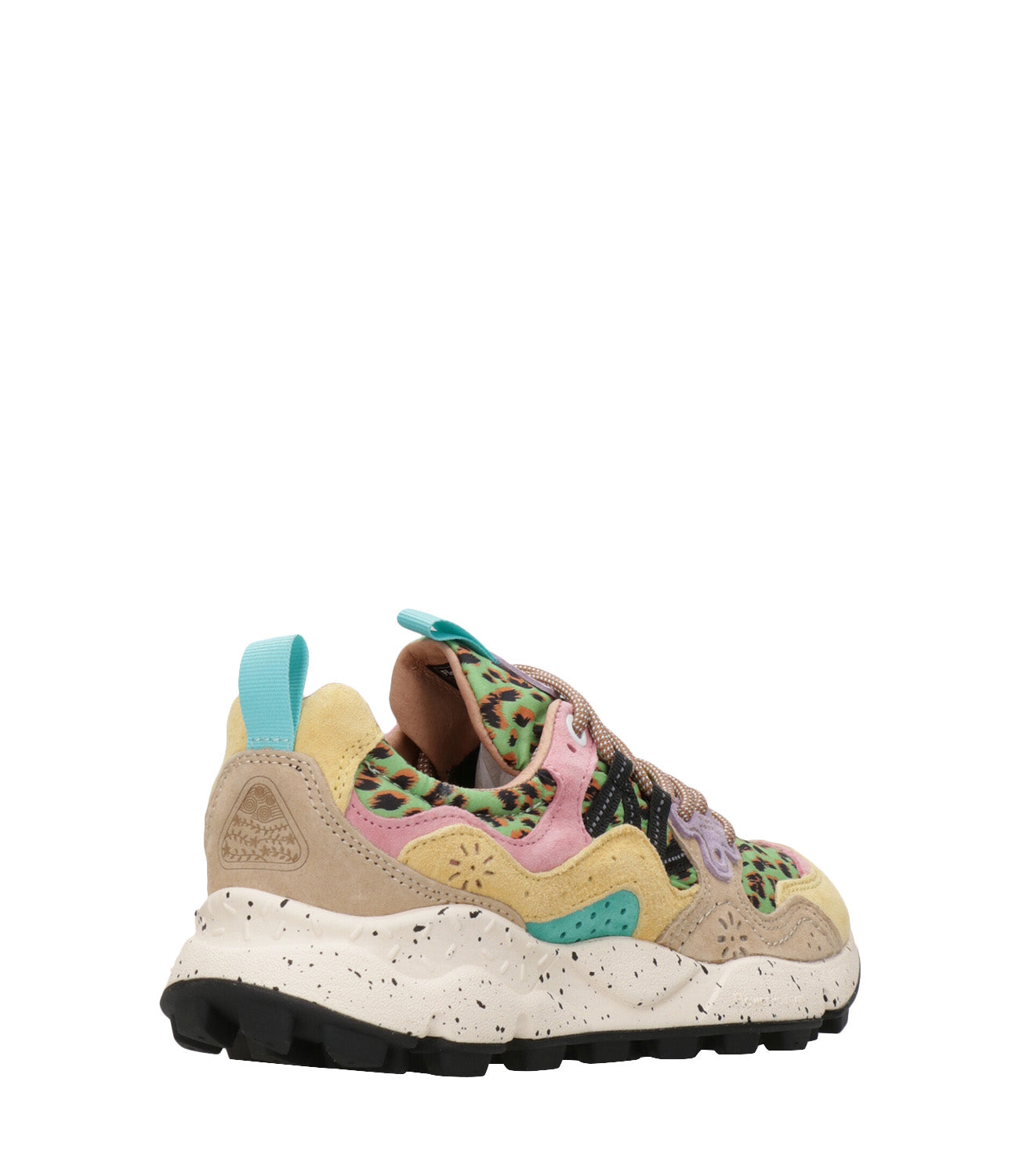 Flower Mountain | Yamano 3 Women's Sneakers Cream Taupe and Military