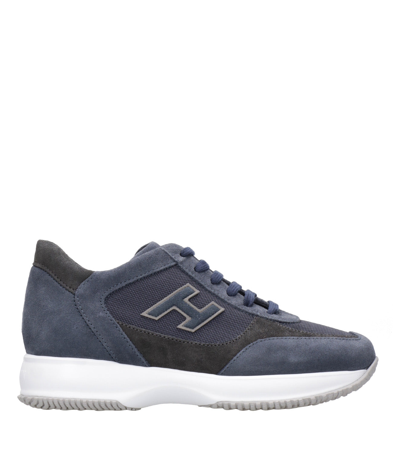 Hogan | Sneakers Interactive H Flock Navy Blue