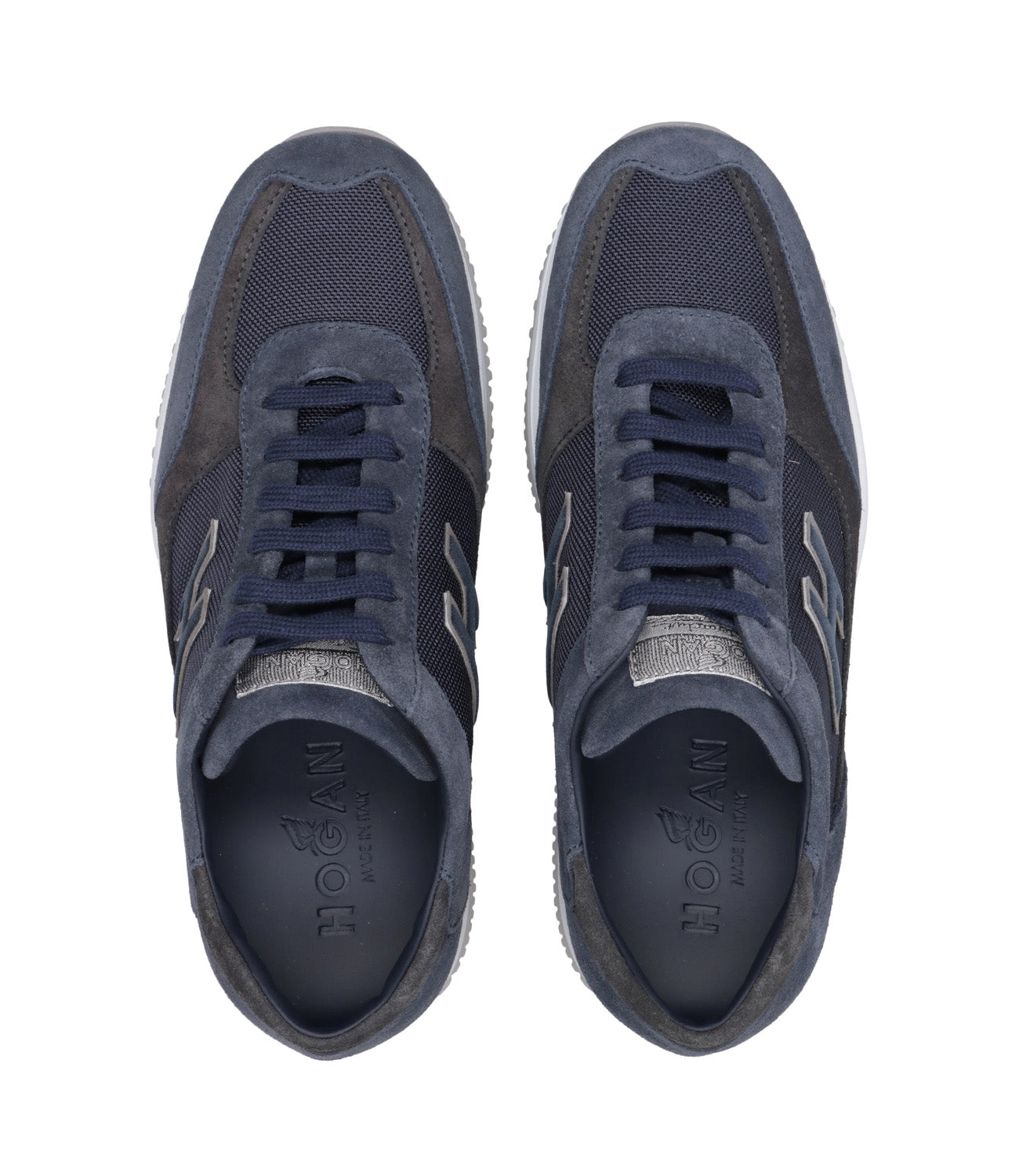 Hogan | Sneakers Interactive H Flock Navy Blue