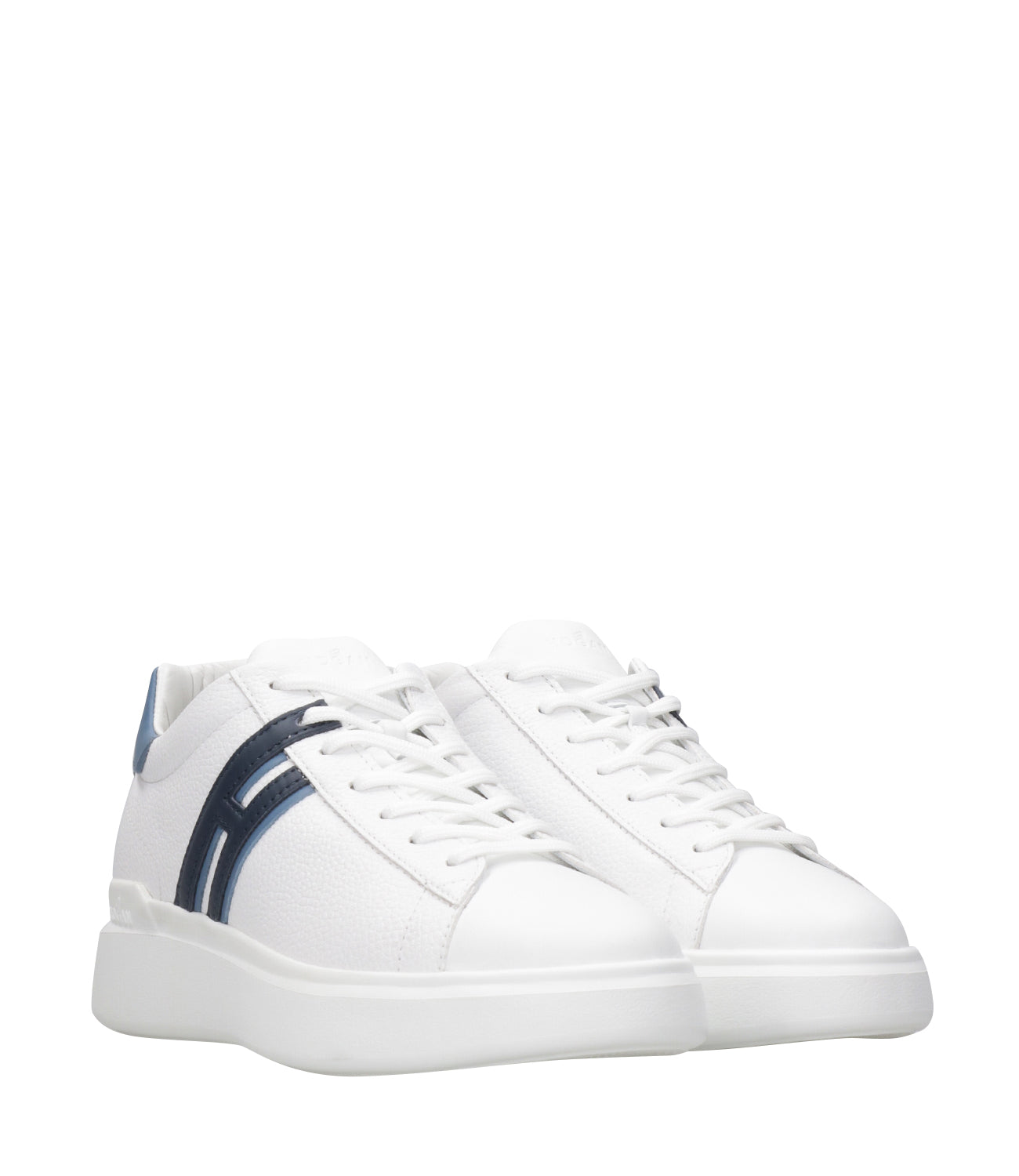 Hogan | Sneakers H580 Allacciato Bianco e Blu