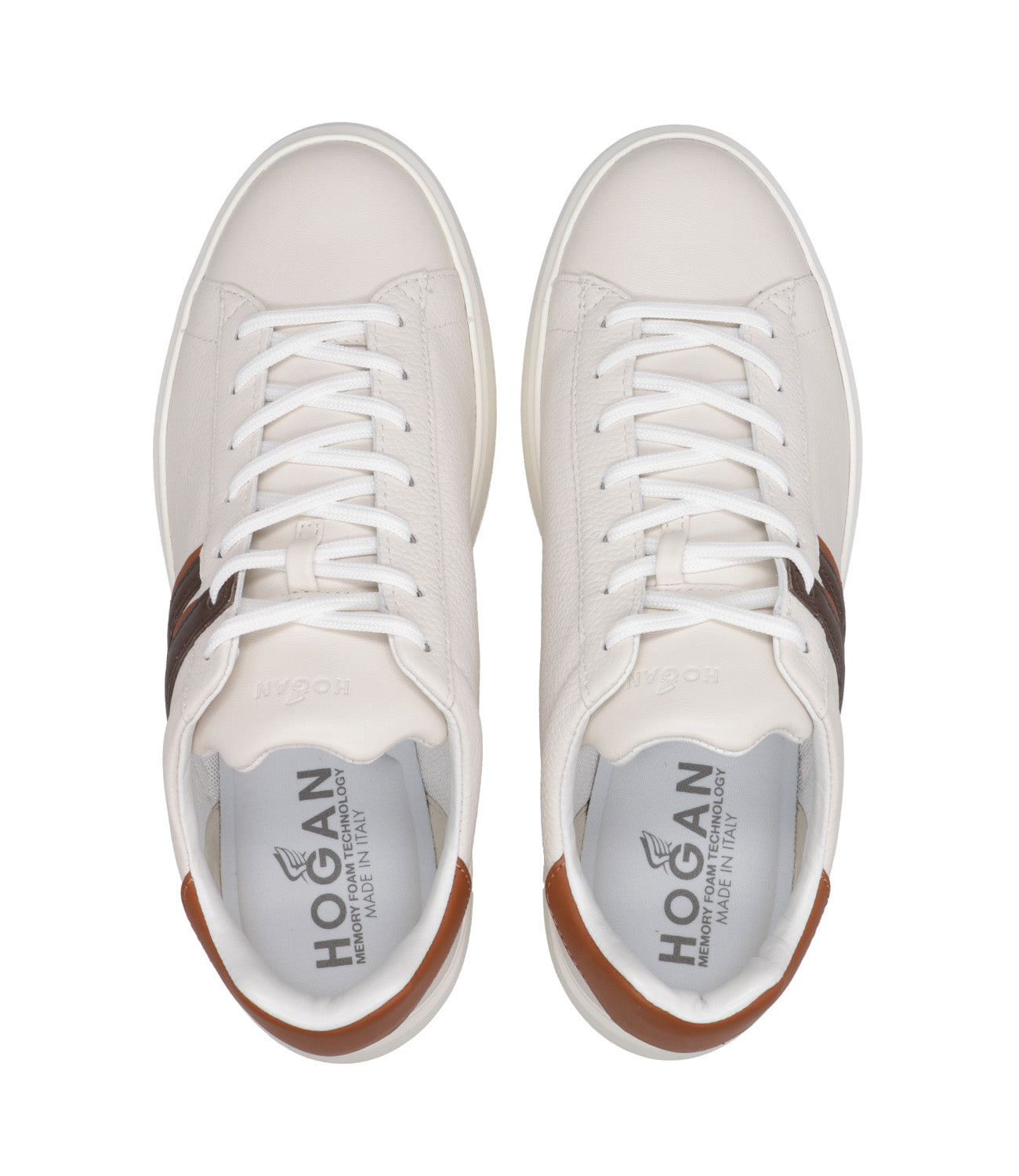 Hogan | Sneakers H580 Lace-up Oats