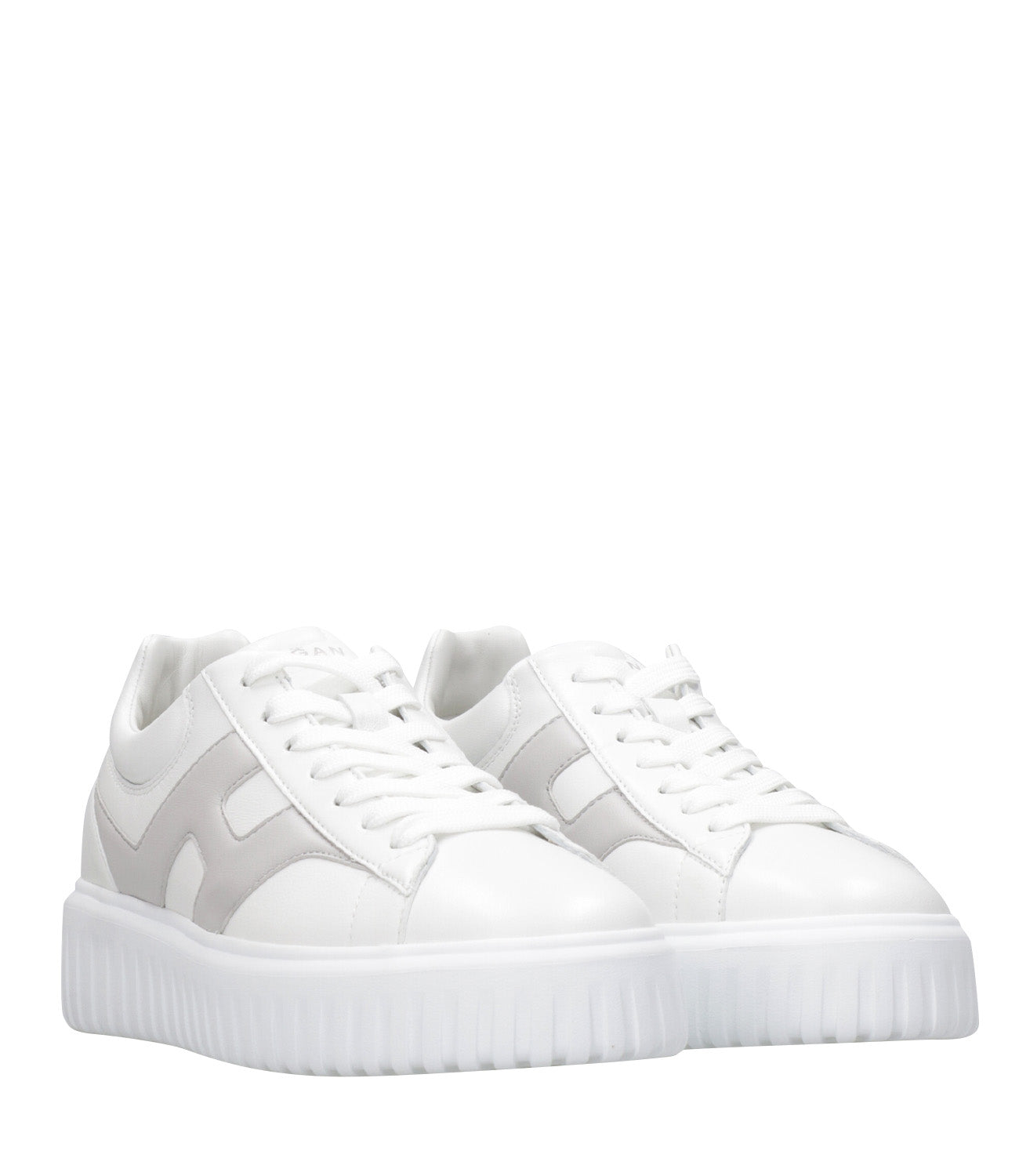 Hogan | Sneakers H-Stripes White and Gray