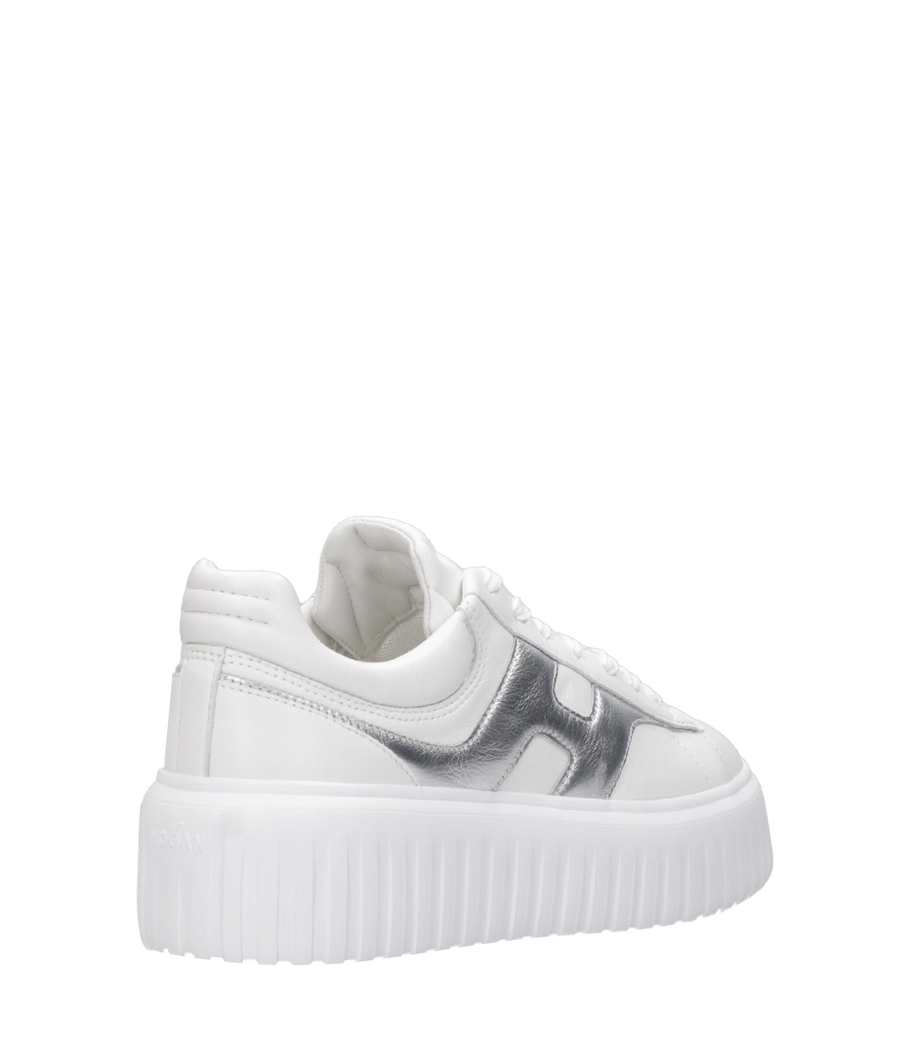 Hogan | Sneakers H-Stripes White and Silver