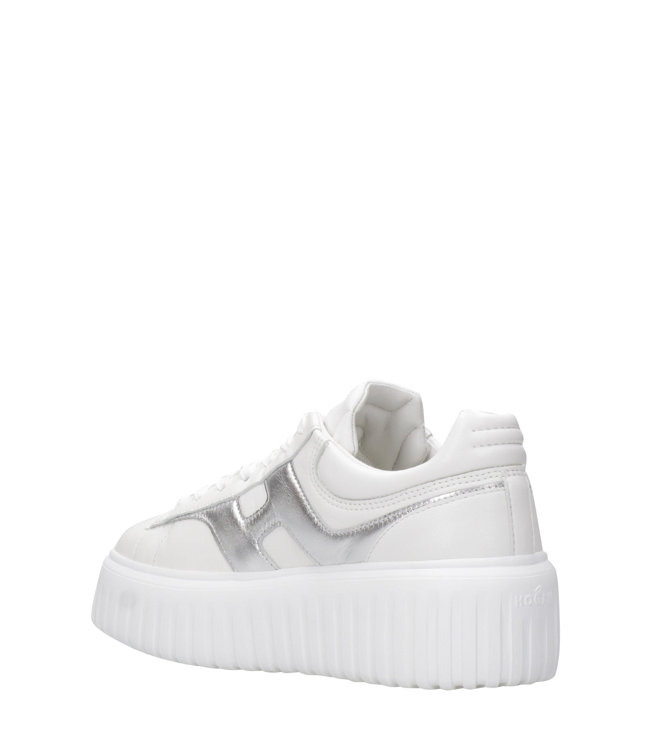 Hogan | Sneakers H-Stripes White and Silver