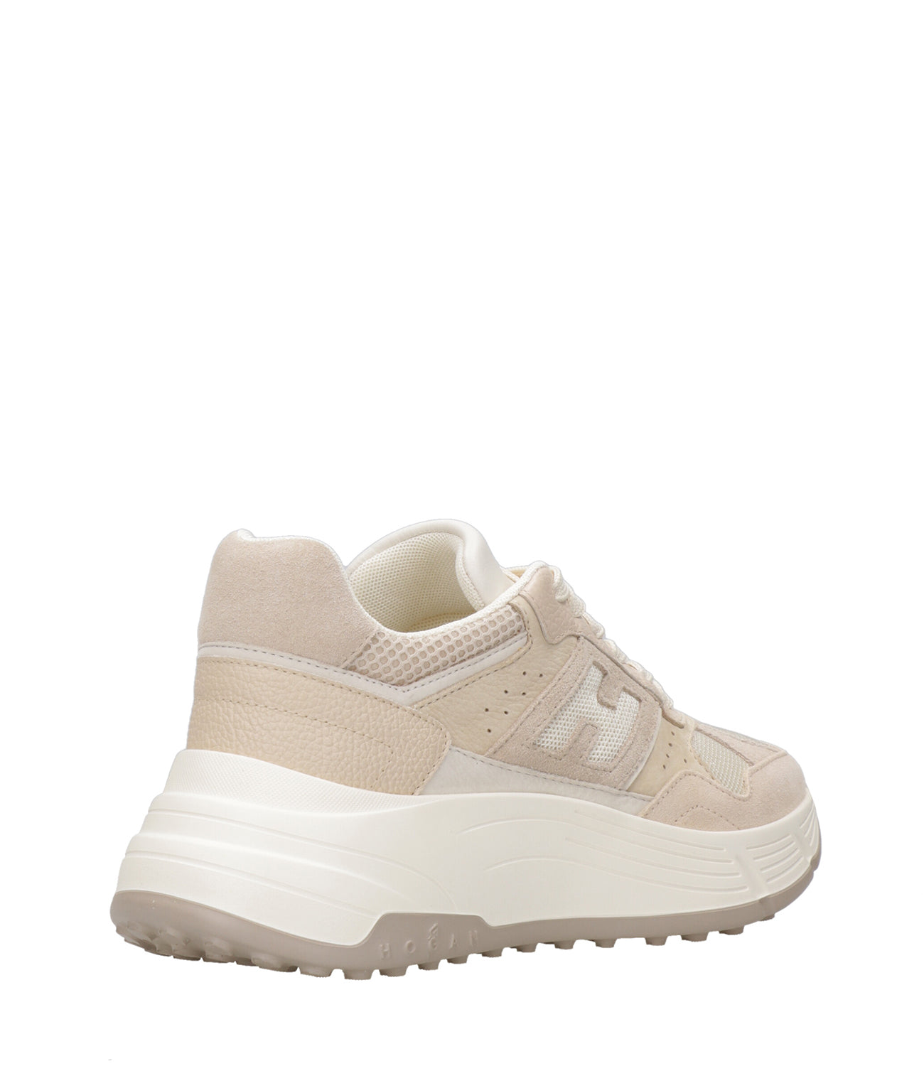 Hogan | Sneakers H669 Lace-up H Beige