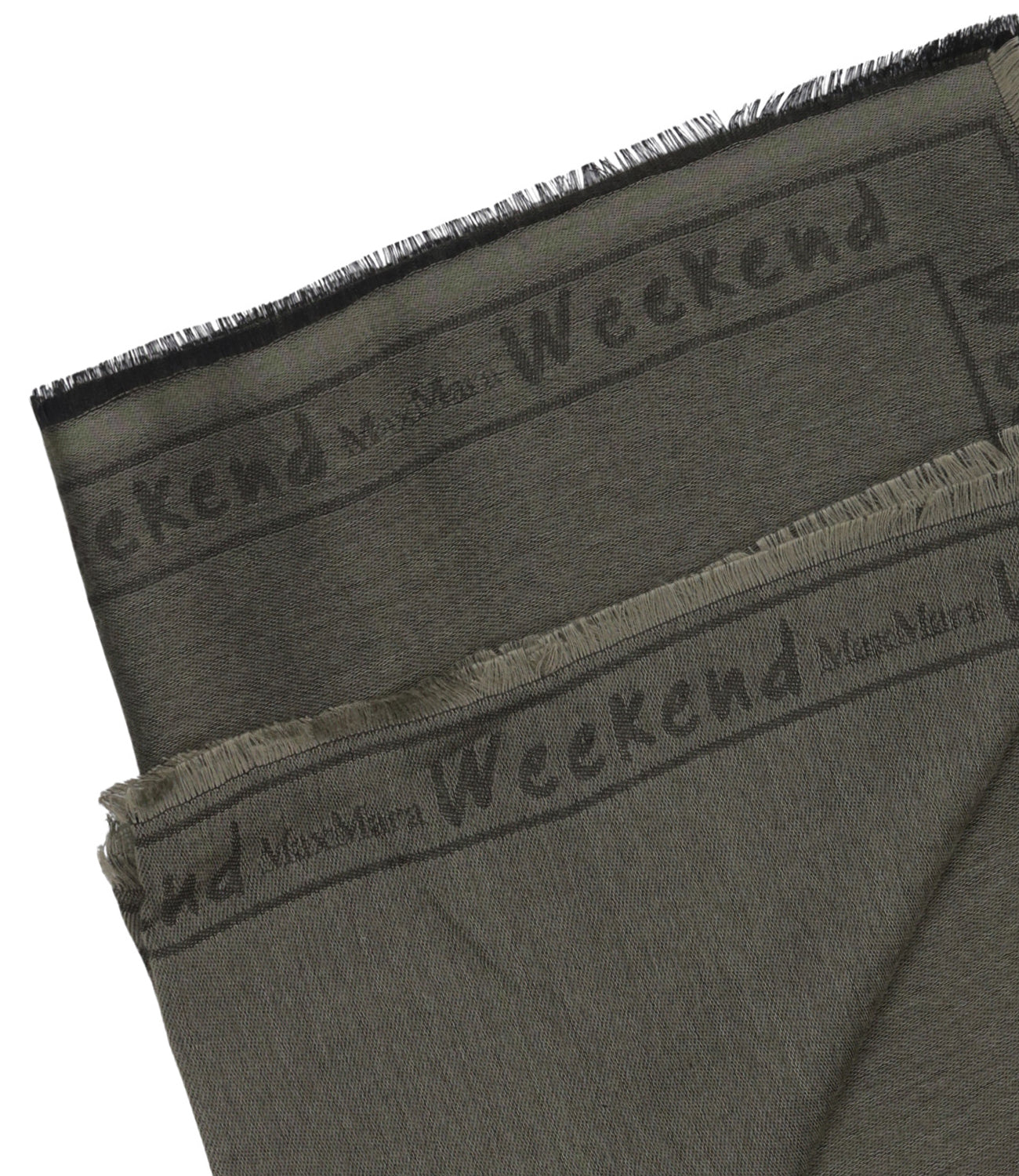 Max Mara Weekend | Stola Kaki e Nero