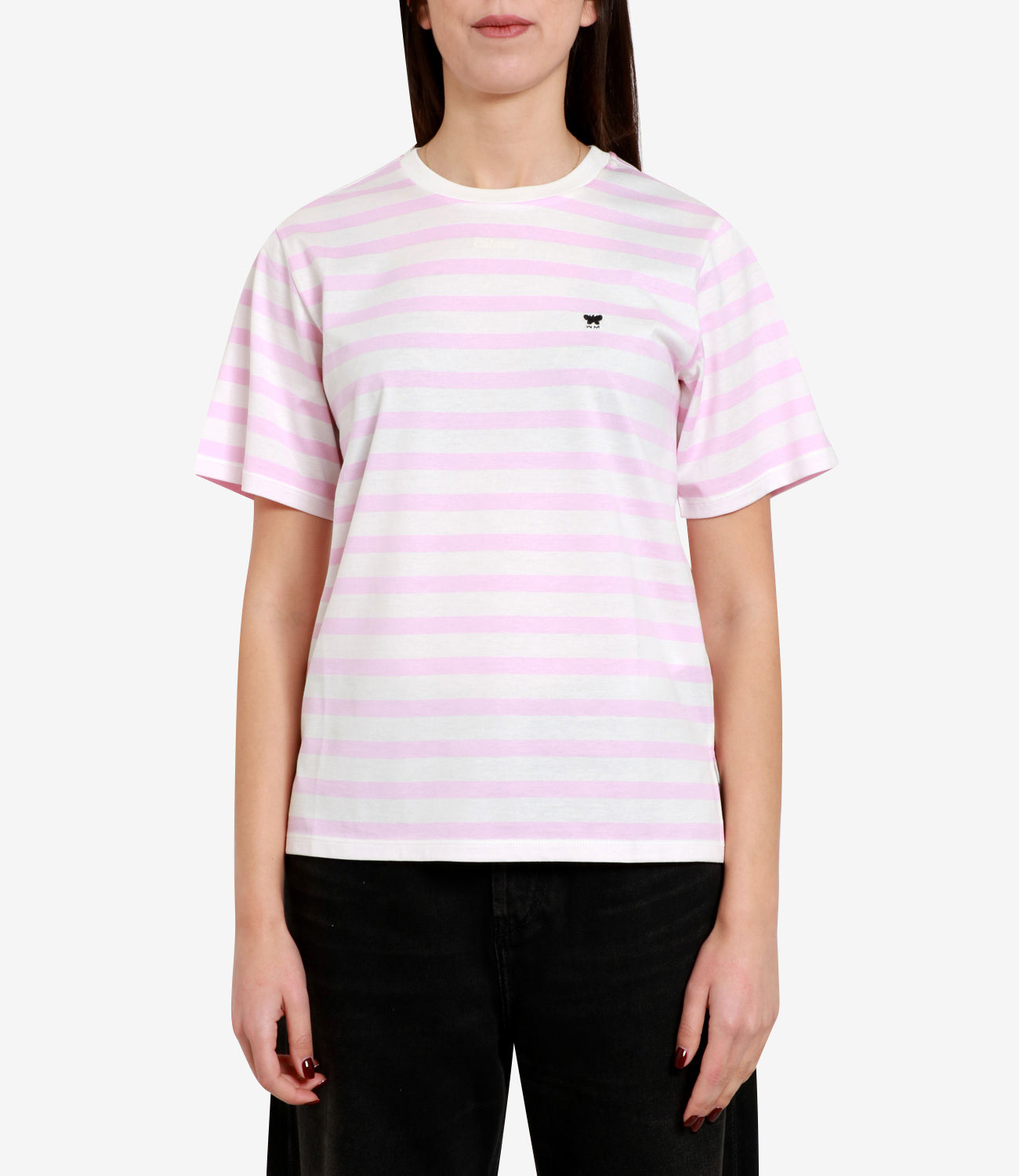 Max Mara Weekend | T-Shirt Bianco e Rosa