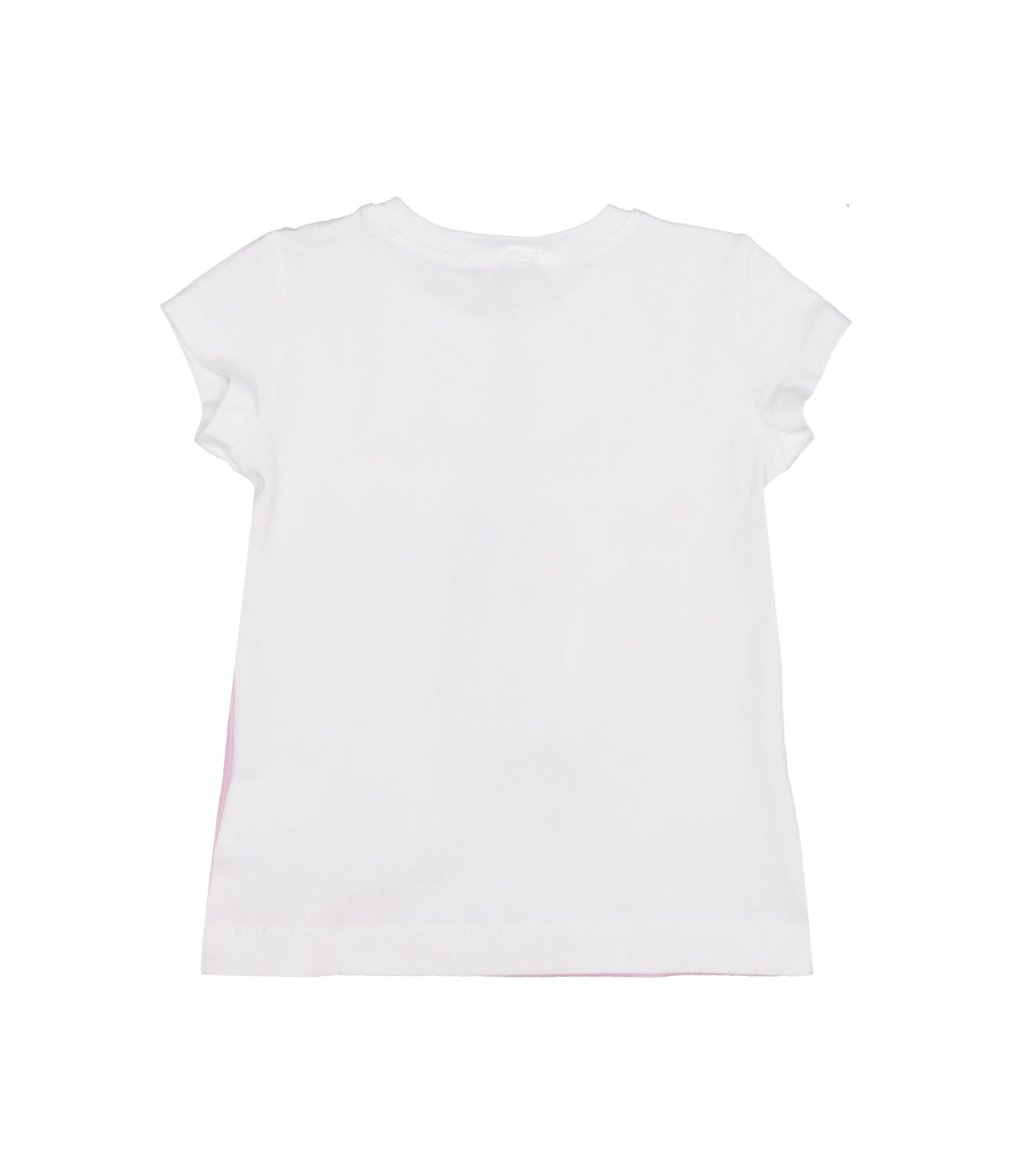 Monnalisa | T-Shirt Rosa e Bianca