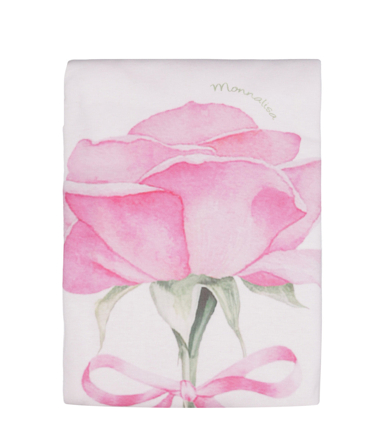 Monnalisa | White and Pink Blanket