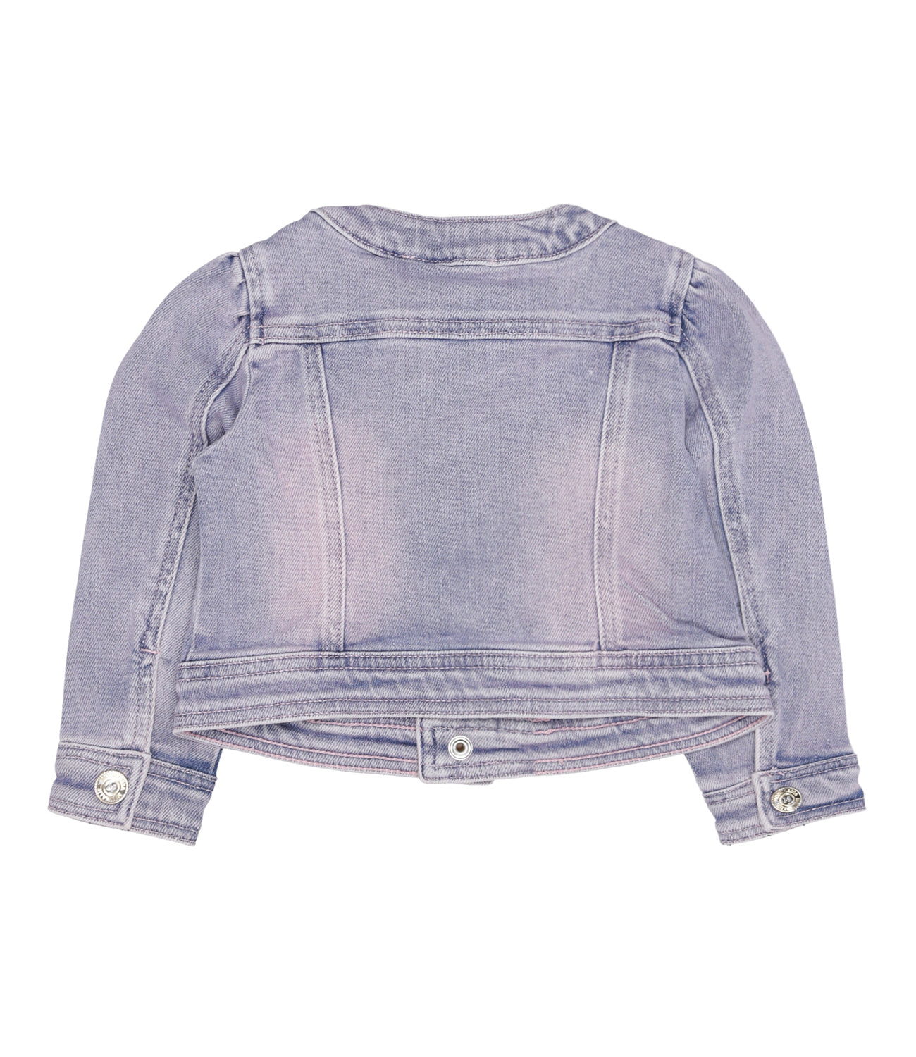 Monnalisa | Denim and Pink Jacket