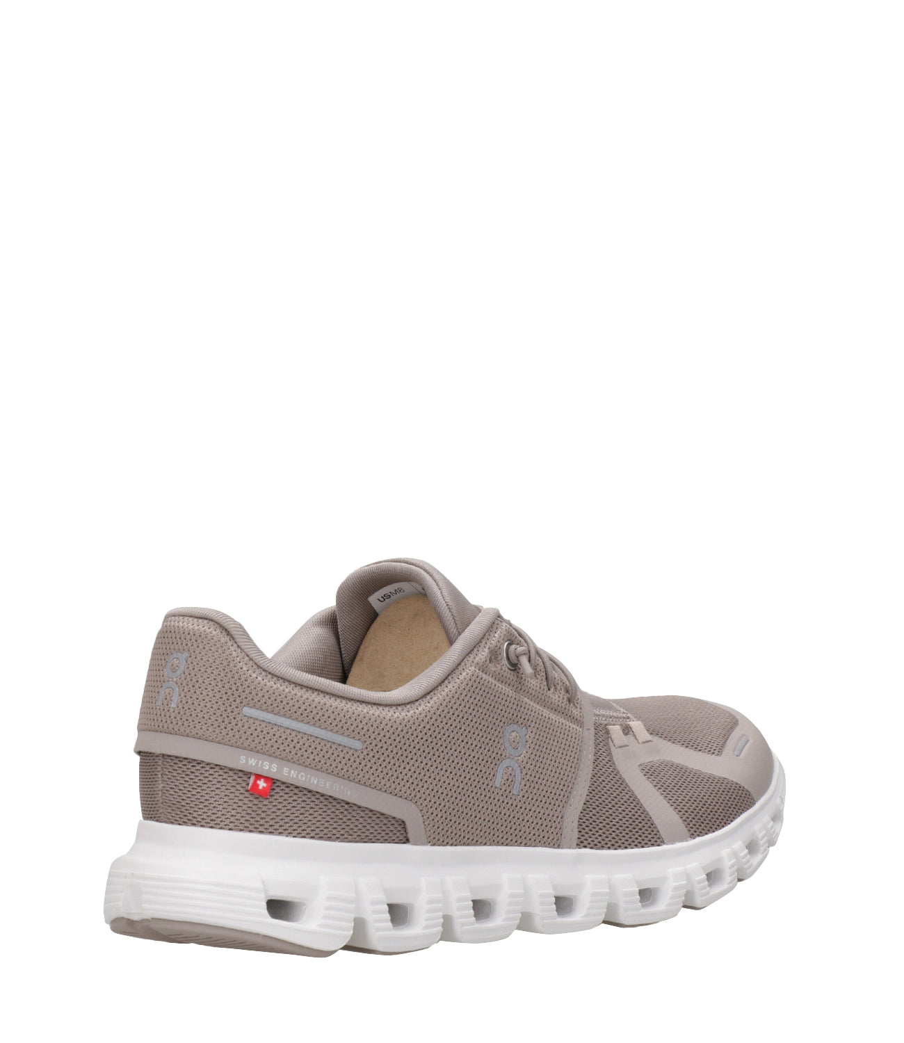 On | Sneakers Cloud 6 Beige and White