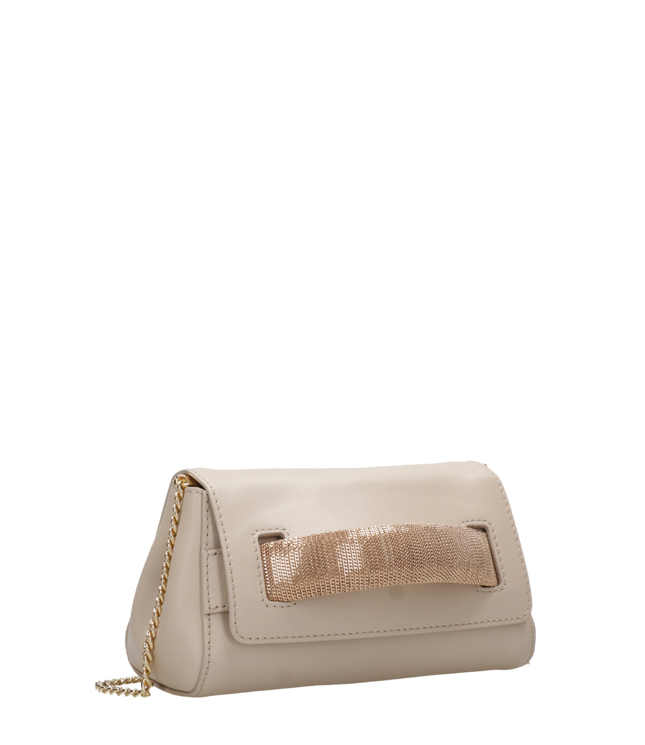 Orciani | Borsa Gossip Nappa Chain Nude